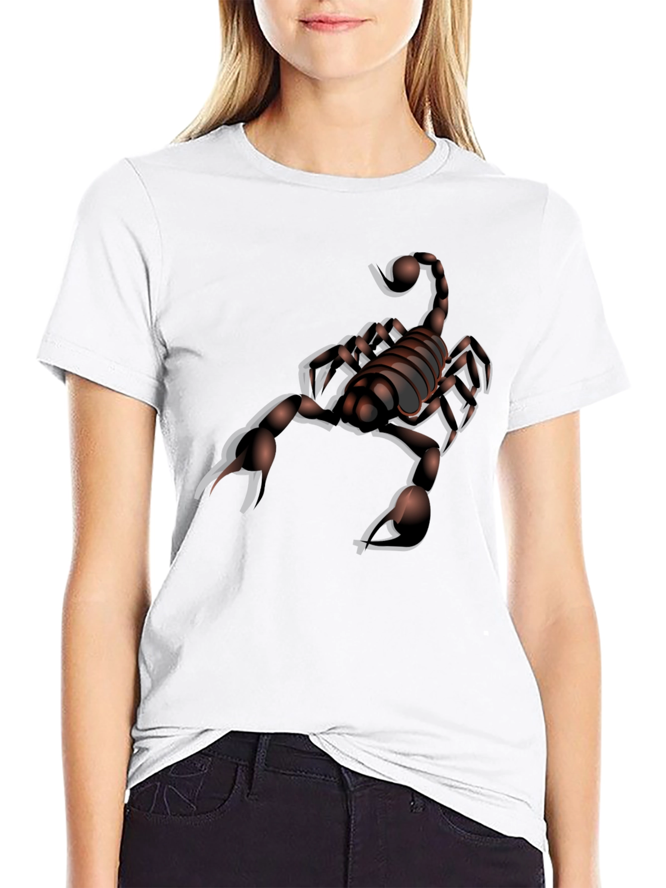 Scorpion Graphic Tee - Black Cotton Comfort - 9