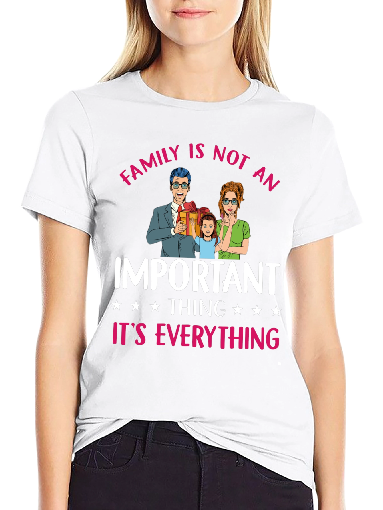 Black Family Is Everything Graphic Tee view 9