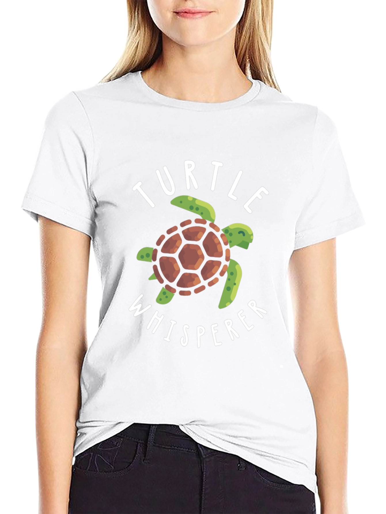 Black Turtle Whisperer T-Shirt view 9