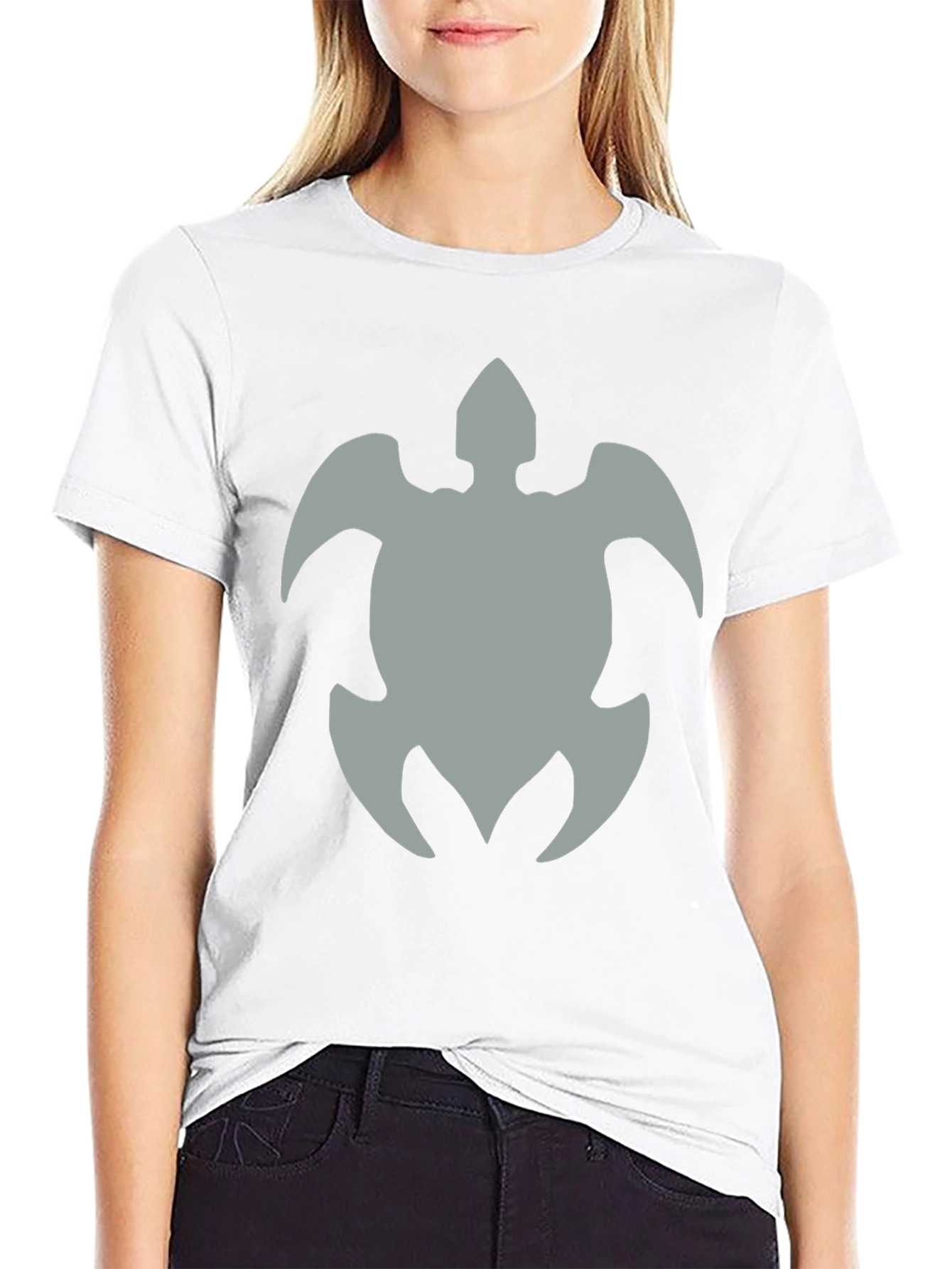 Black Turtle Graphic Black T-Shirt view 9
