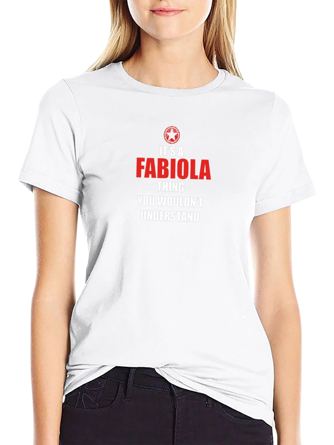Black It's a Fabiola Thing T-Shirt - Black view 9