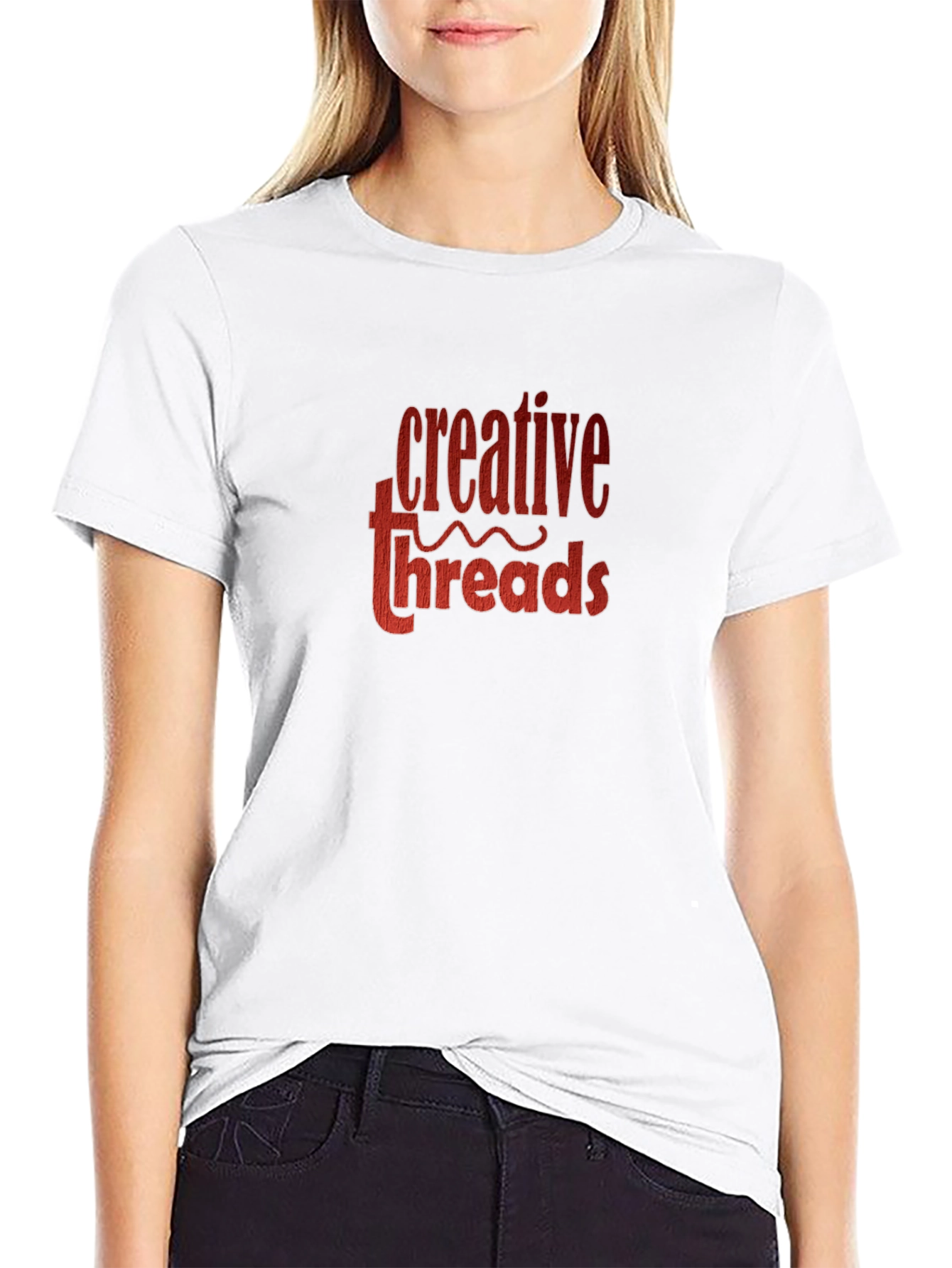 Black Creative Threads Graphic Tee - Unisex view 9