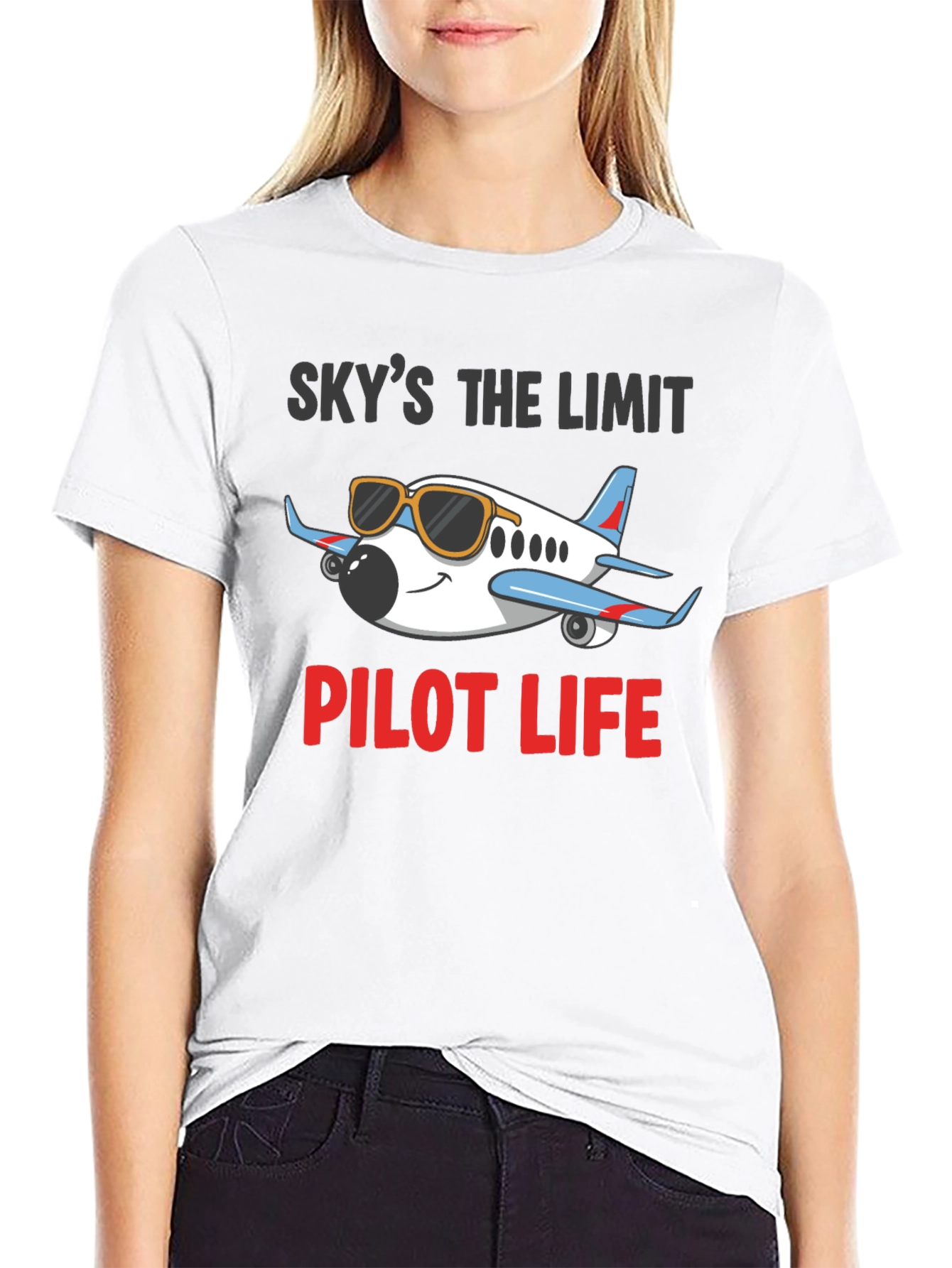 Pilot Life Tee - Sky's the Limit Graphic T-Shirt - 9
