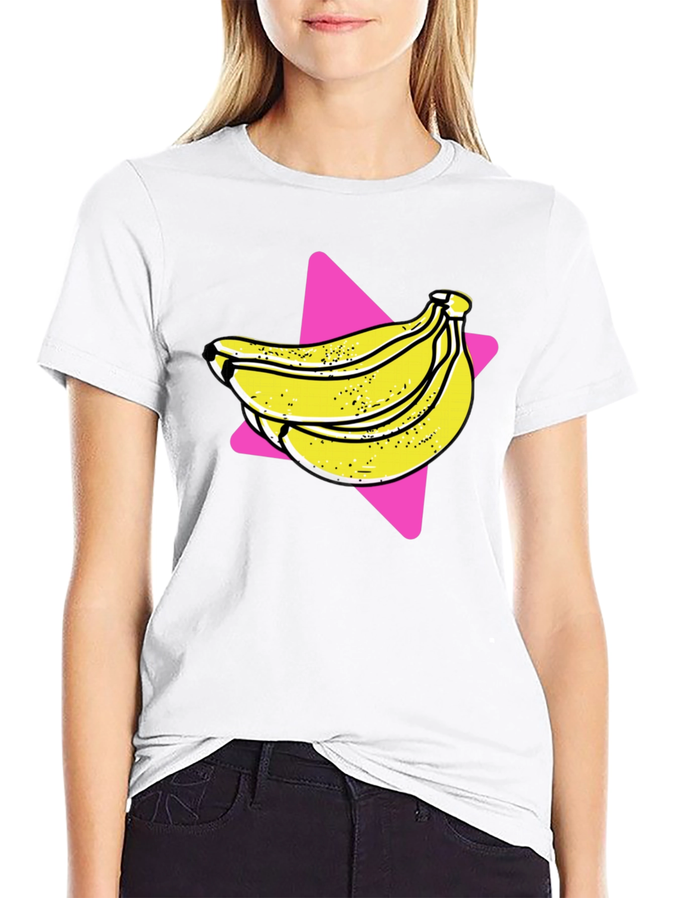 Black Banana Graphic Tee - Retro Style view 9