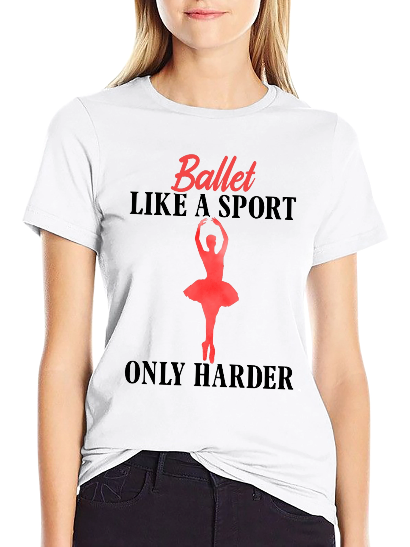Black Ballet is a Sport T-Shirt view 9