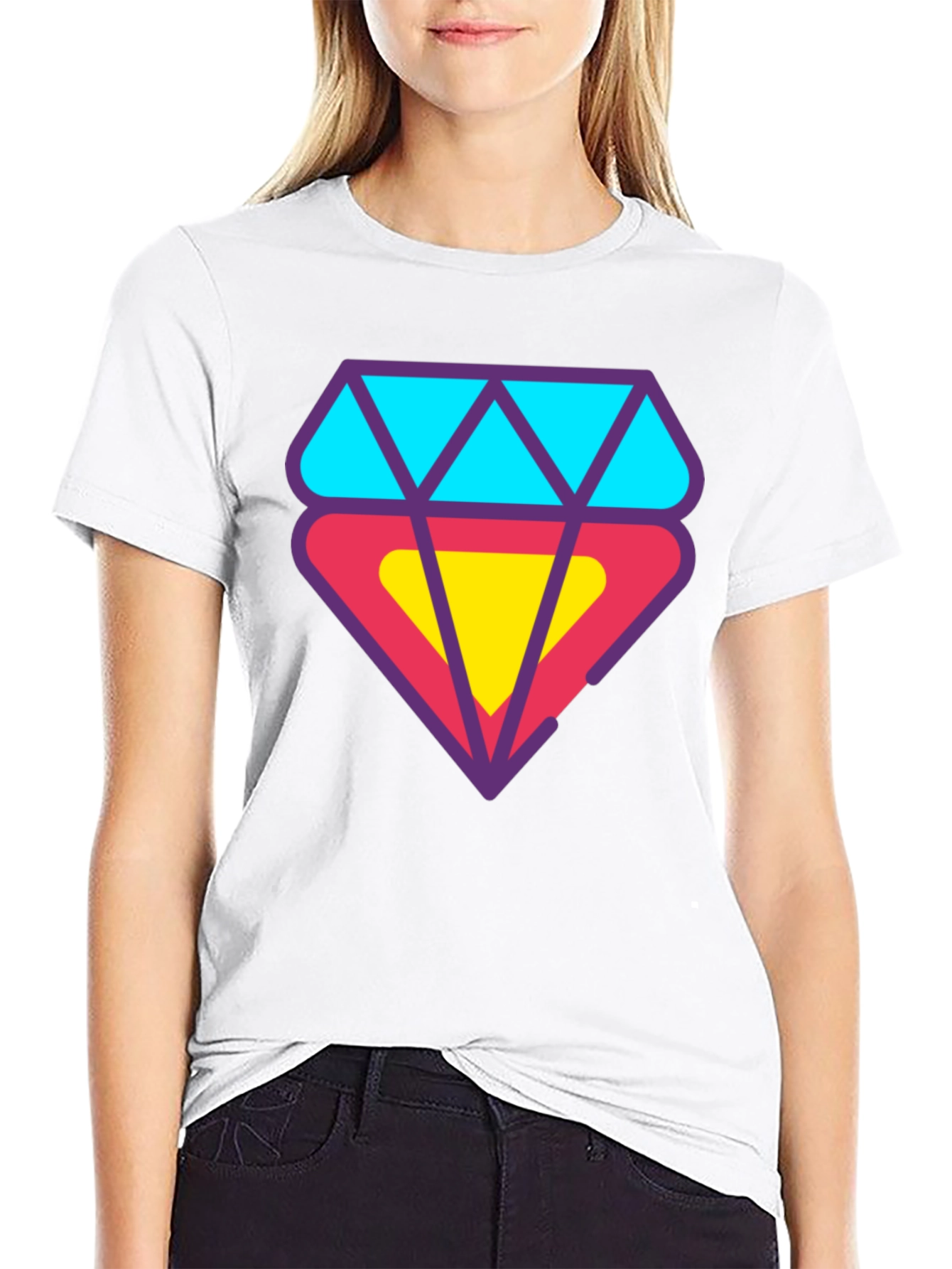Black Diamond Graphic T-Shirt view 9