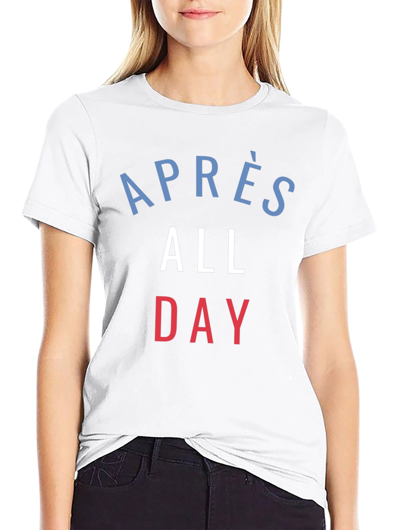 Black Après All Day Graphic T-Shirt - Stylish Comfort view 9