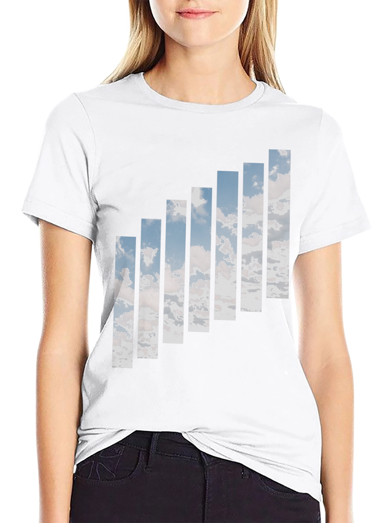 Black Skyline Ascent Graphic Tee view 9