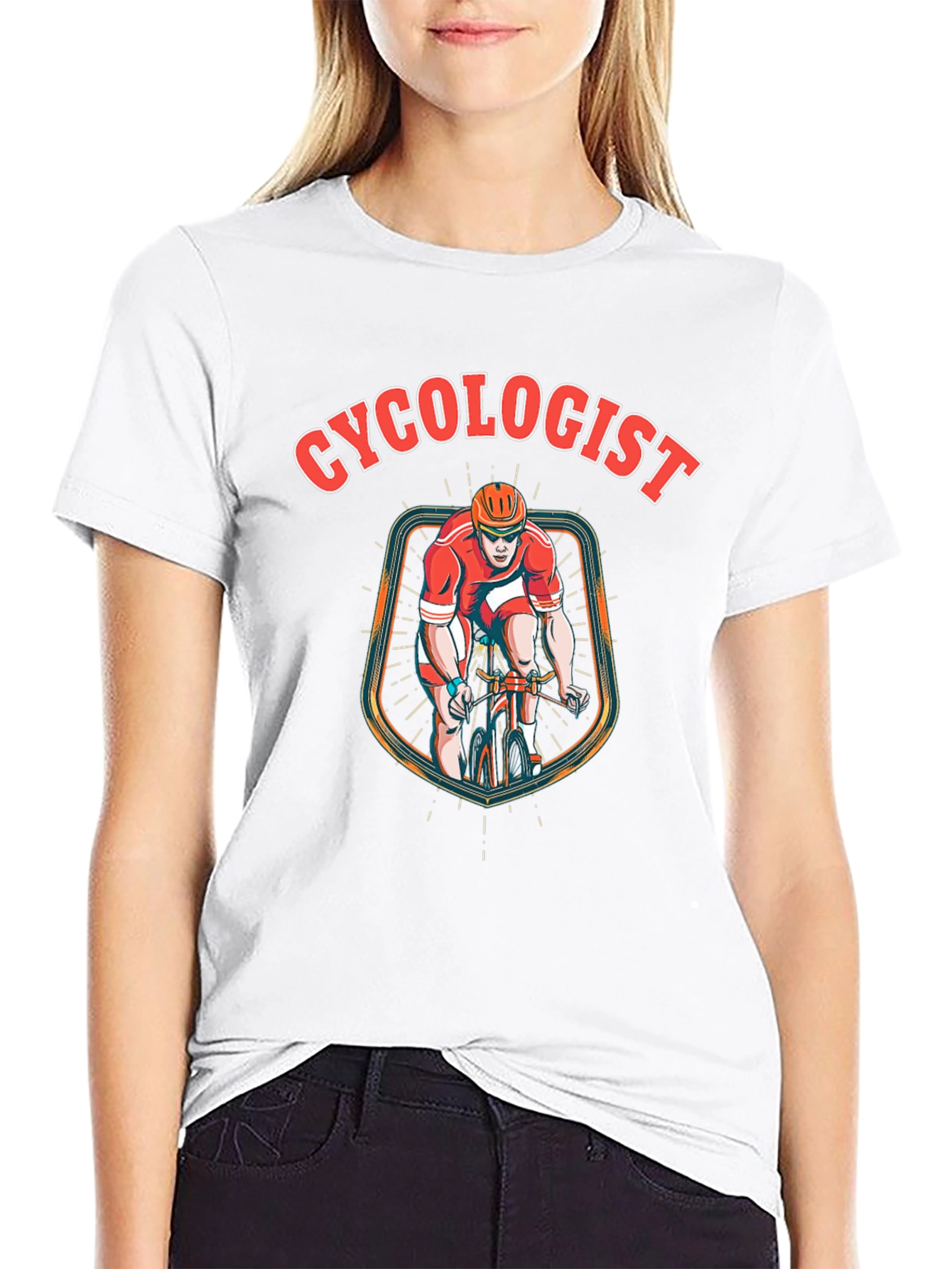 Black Cycologist Cycling T-Shirt - Ride in Style! view 9