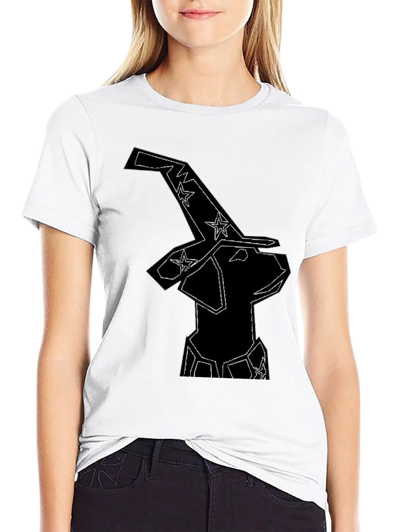 Black Wizard Dog T-Shirt - Magical Canine Tee view 9