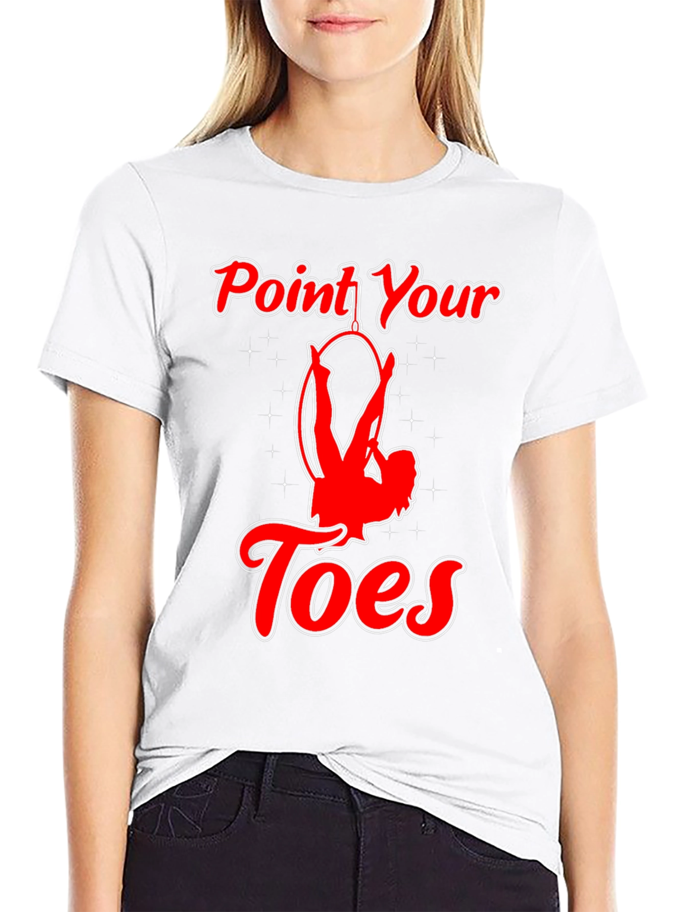 Point Your Toes Aerial Lyra T-Shirt - 9