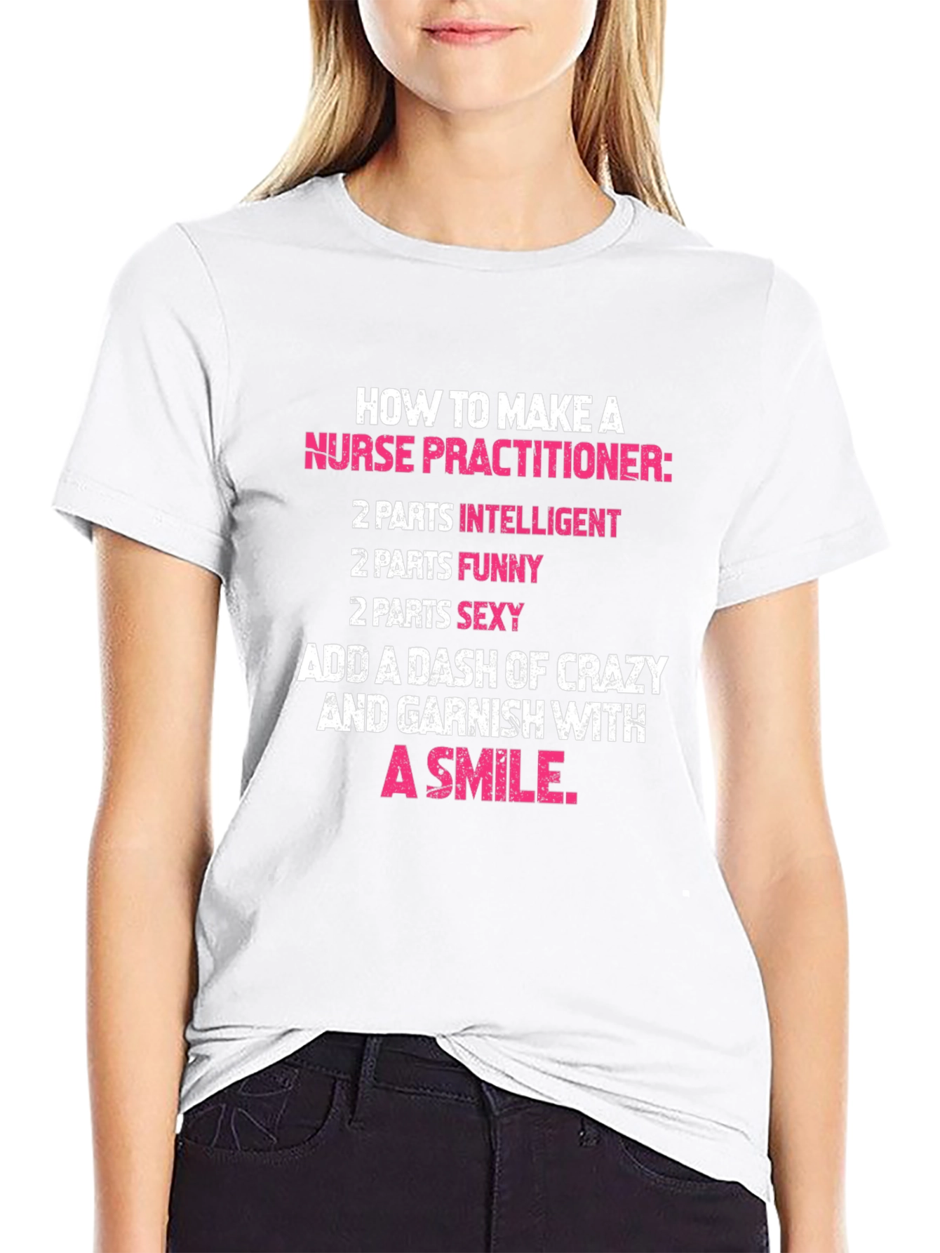 Black Nurse Practitioner Recipe T-Shirt view 9