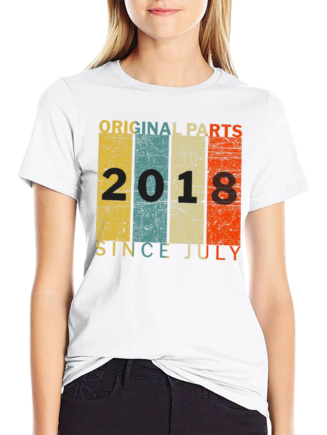 Black Original Parts 2018 Since July T-Shirt view 9