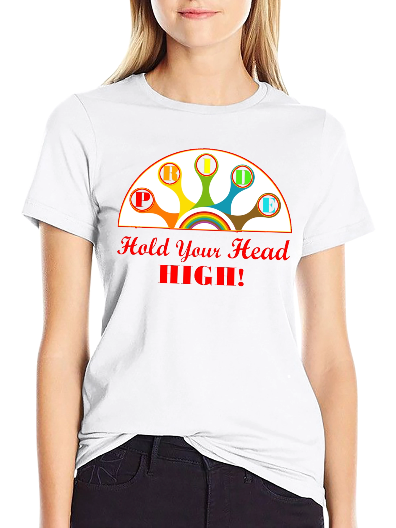 Black Pride T-Shirt - Hold Your Head High! view 9