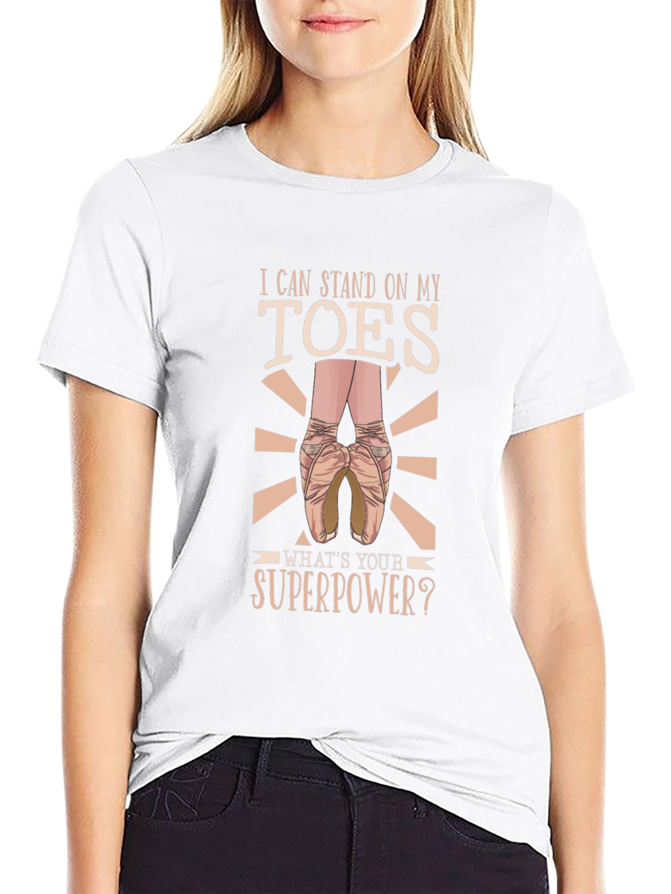 Ballet Superpower Graphic Tee - 9