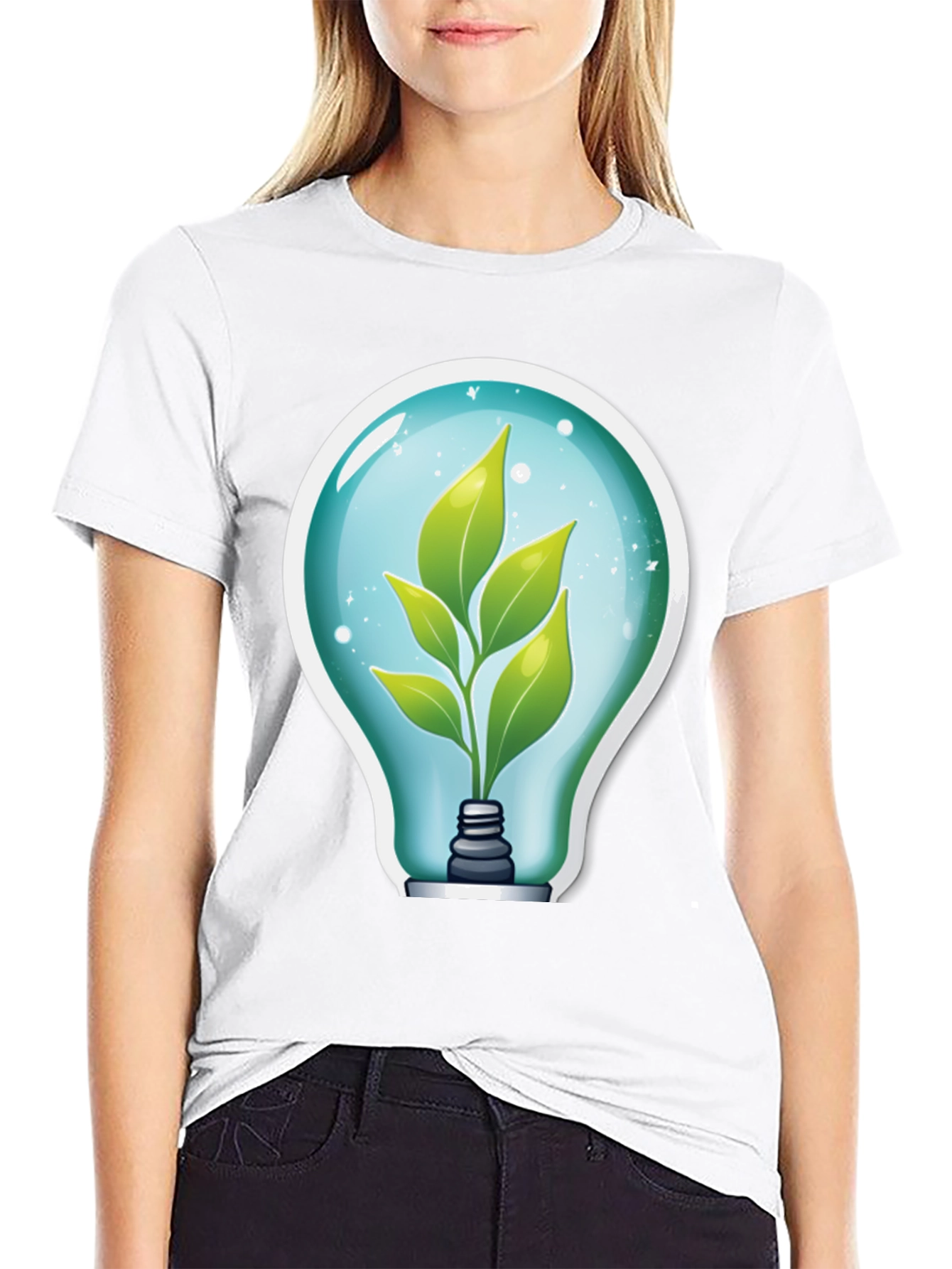 Eco-Friendly Bulb T-Shirt - 9