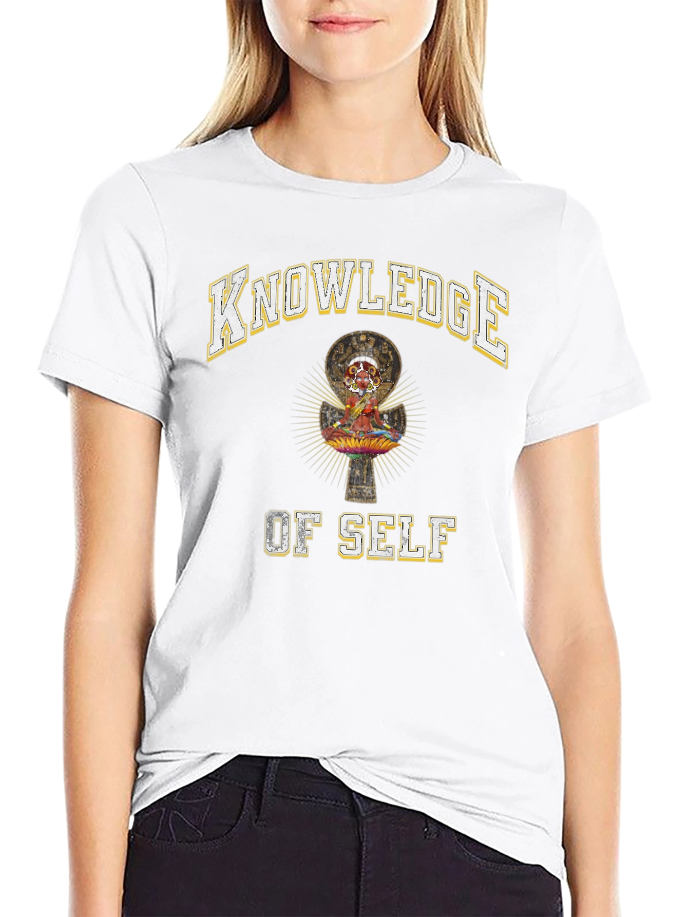 Black Knowledge of Self Graphic T-Shirt view 9