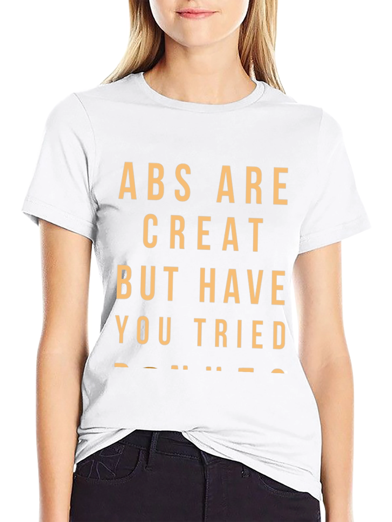 Black Abs are Great T-Shirt Funny Novelty Gym Tee view 9