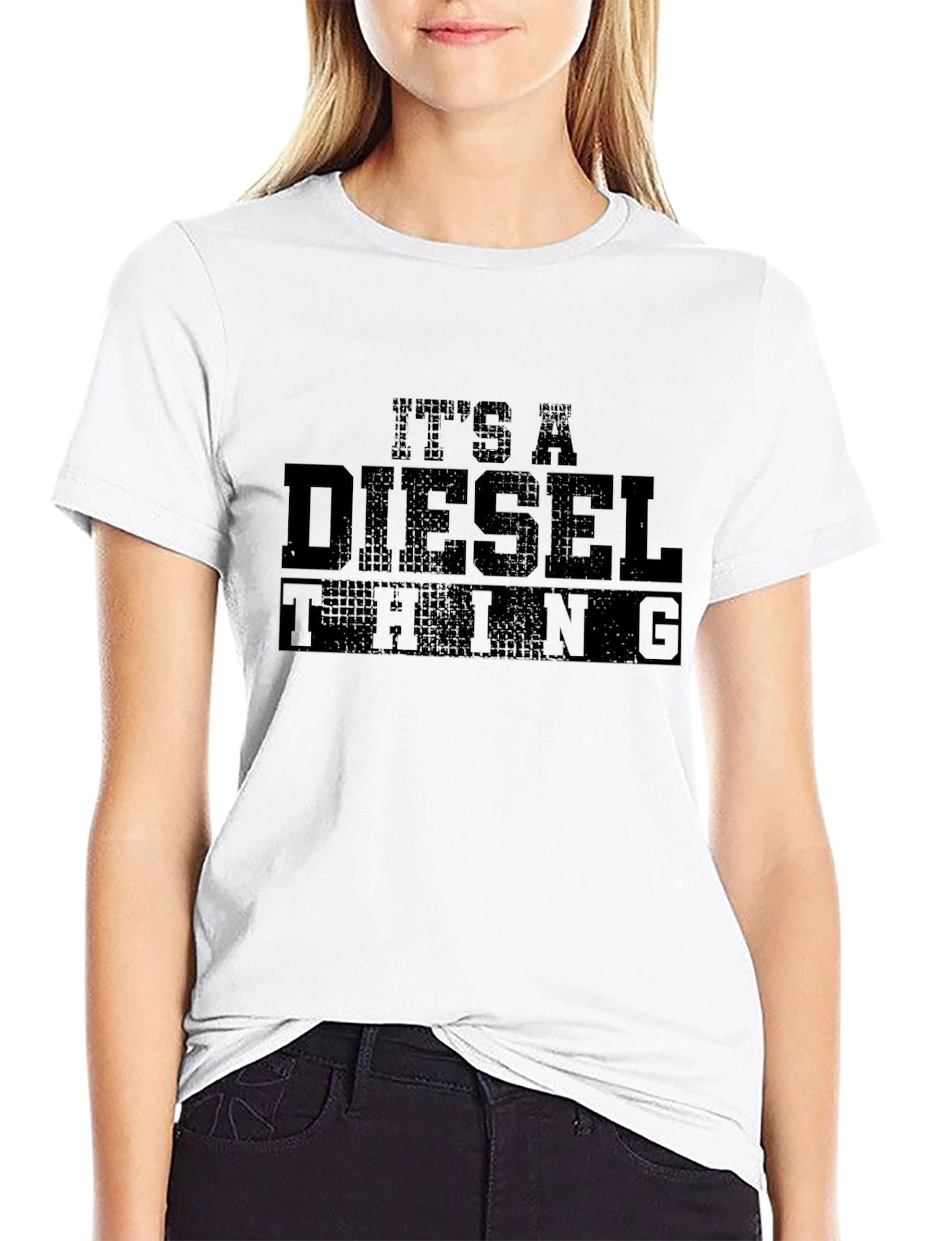 Black Diesel Thing T-Shirt - Black Graphic Tee view 9