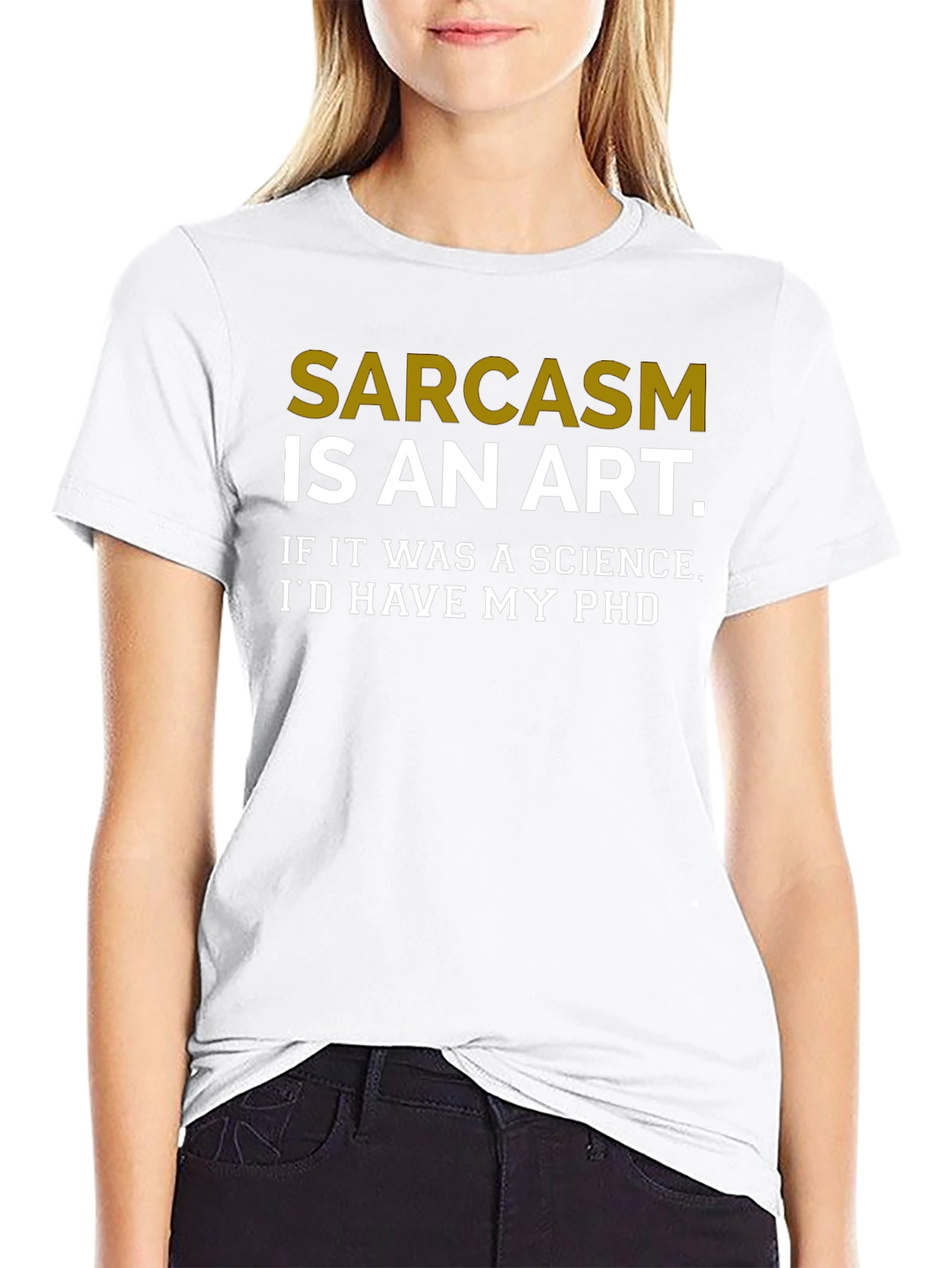 Black Sarcasm is an Art T-Shirt view 9