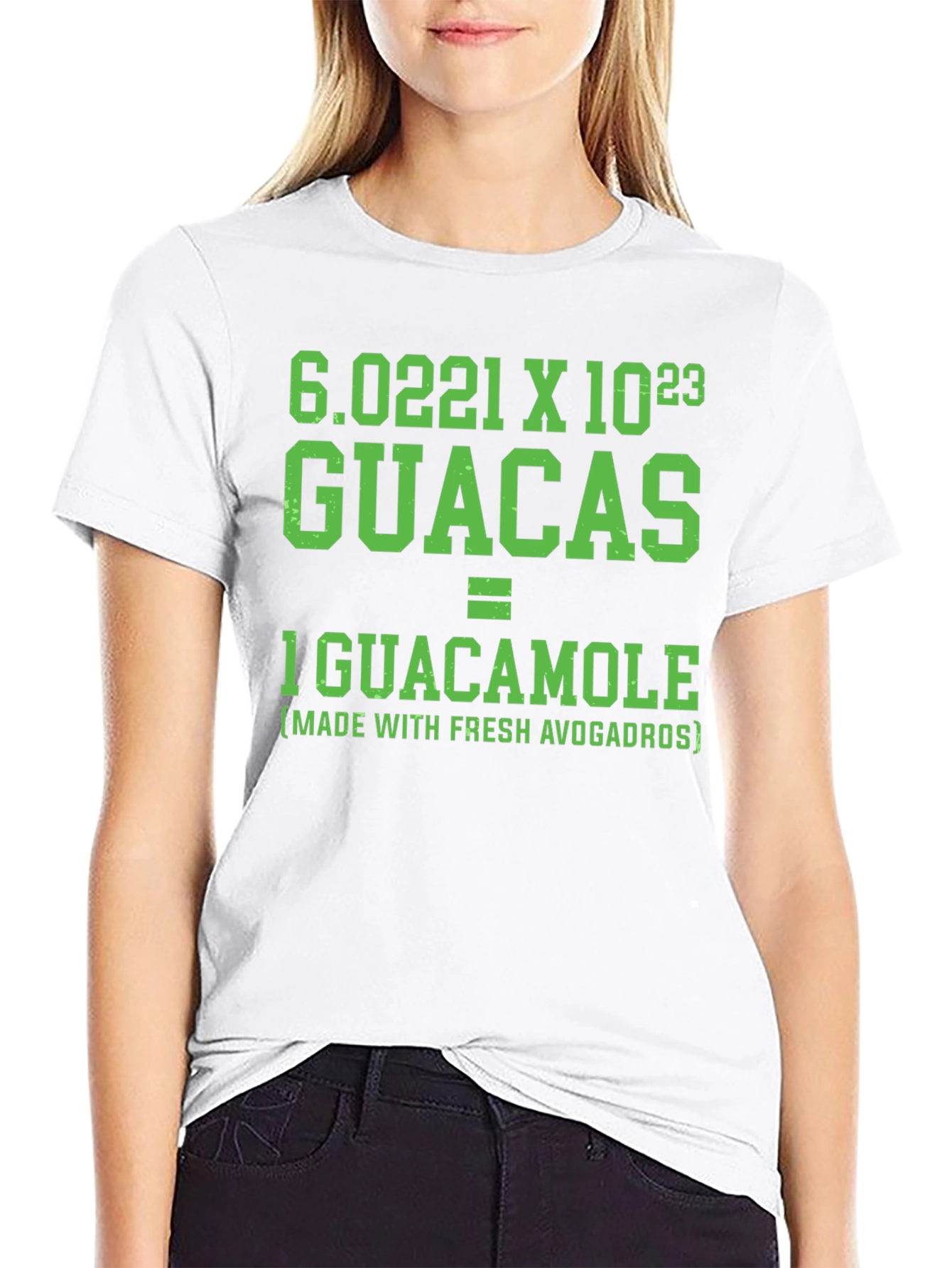 Guacamole Equation T-Shirt: Fresh Avogadros - 9