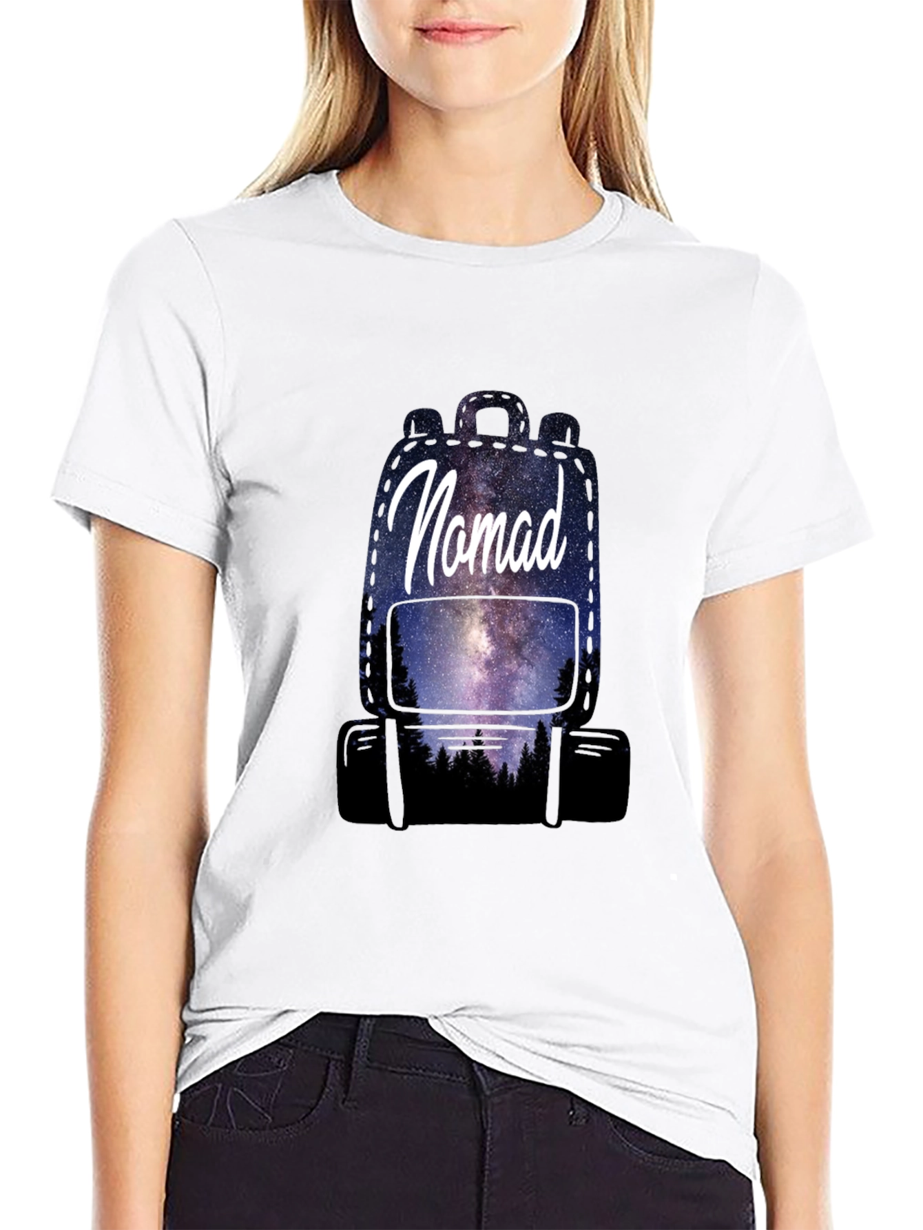 Nomad Backpack Graphic Tee - 9