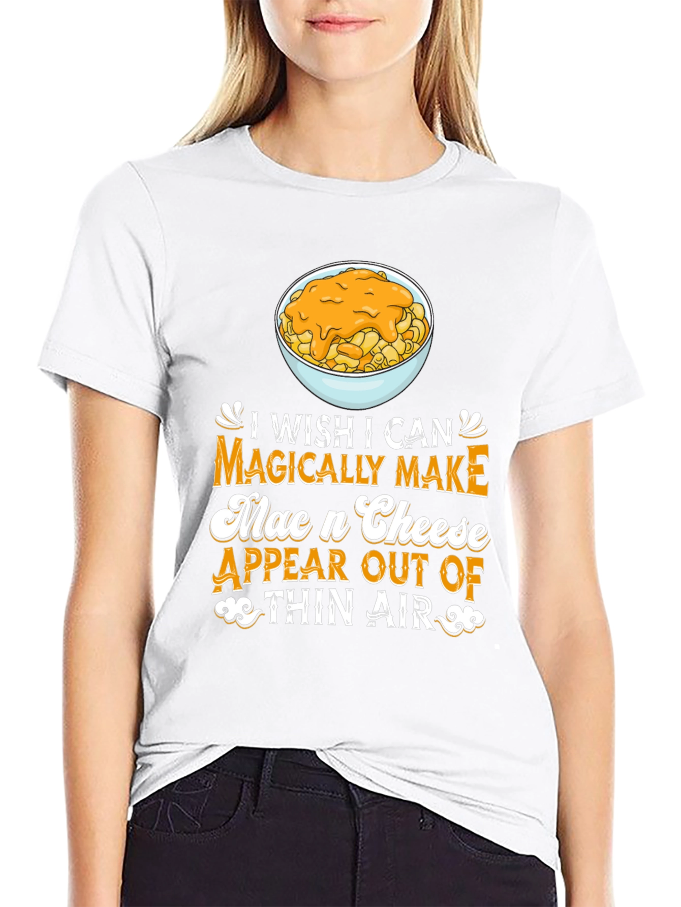 Black Magically Make Mac n Cheese T-Shirt view 9