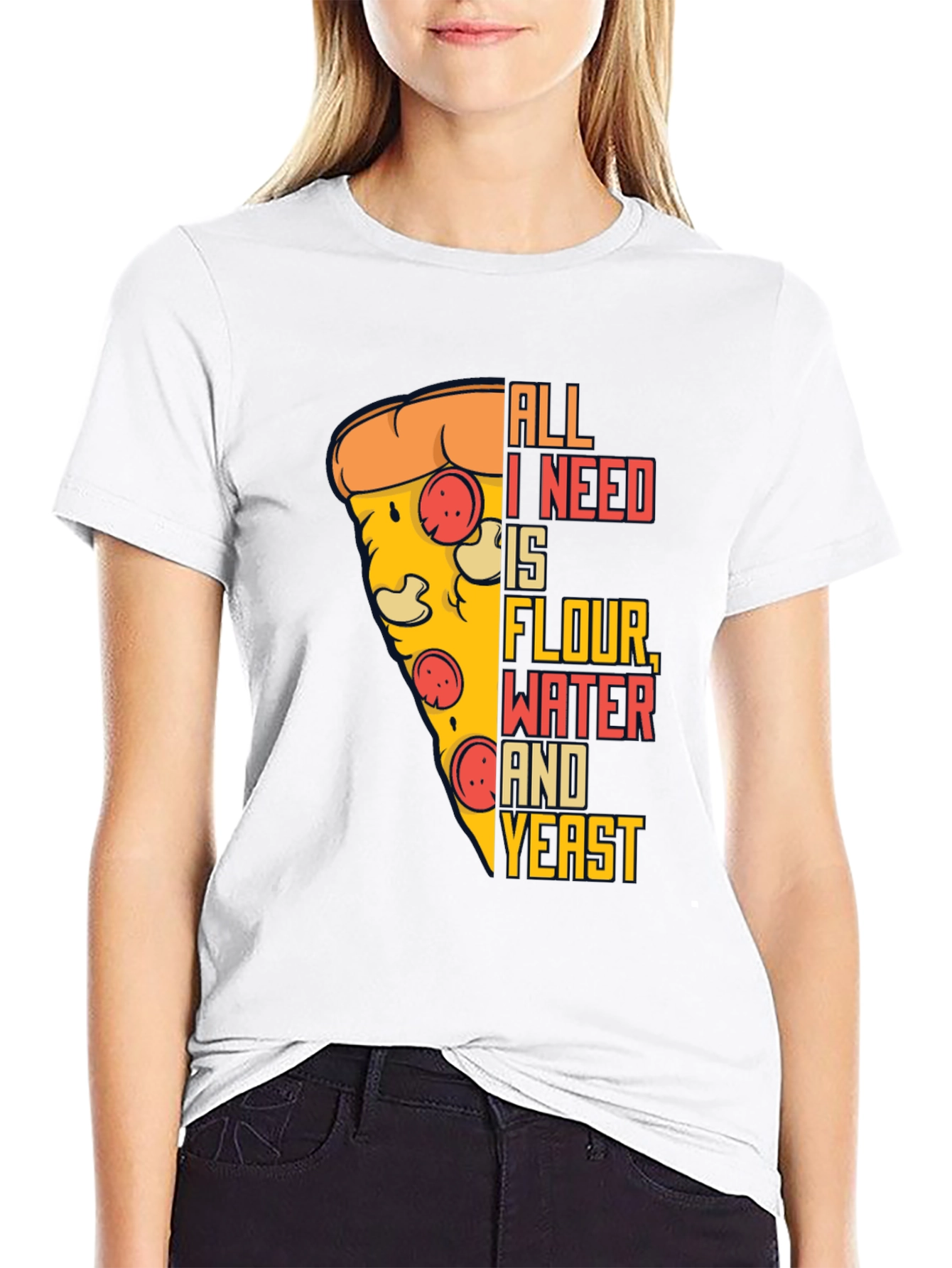 Pizza Lover T-Shirt - All I Need Is... - 9