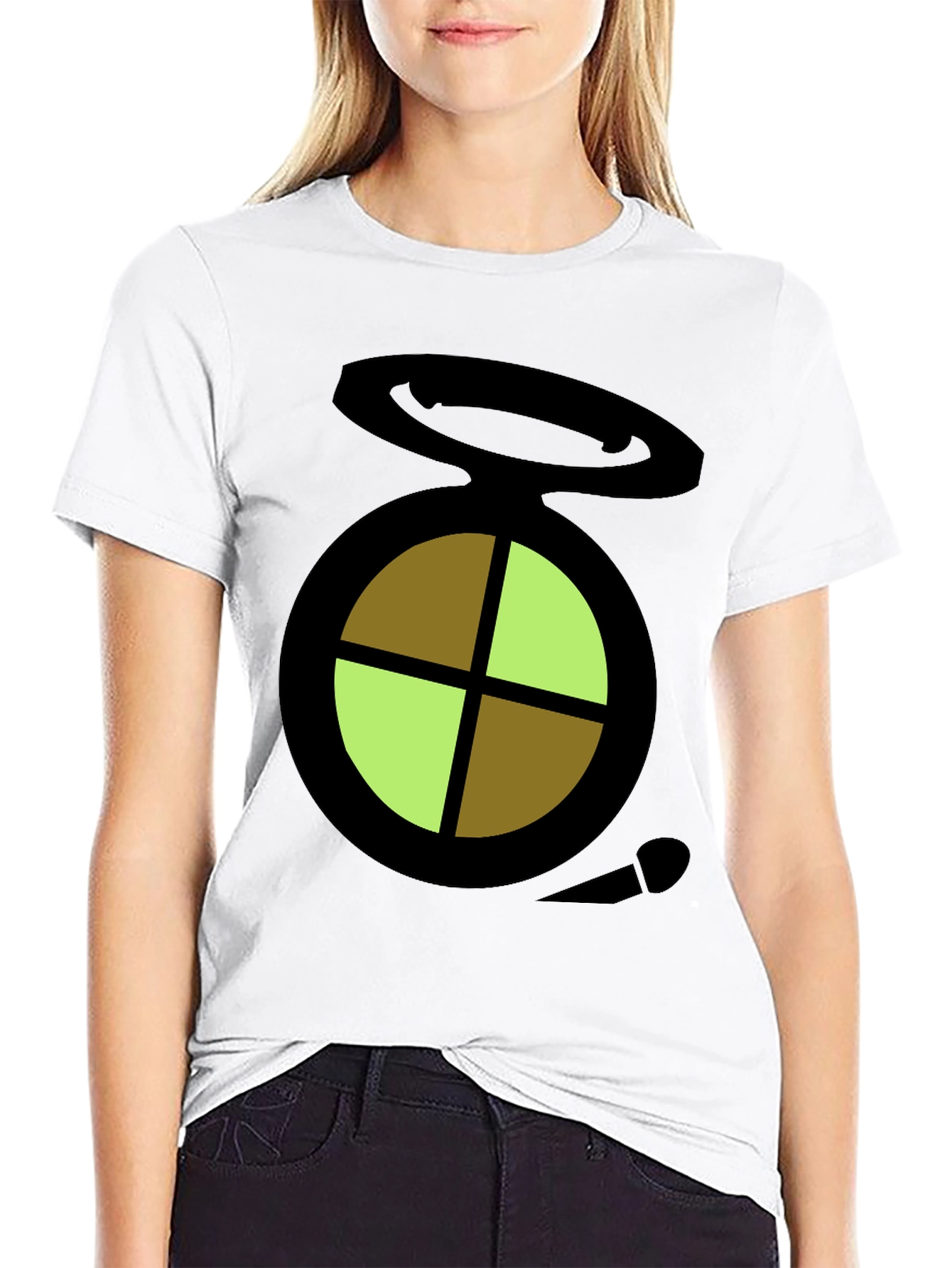 Black Makeup Palette Graphic Tee - Eye Shadow Artist T-Shirt view 9