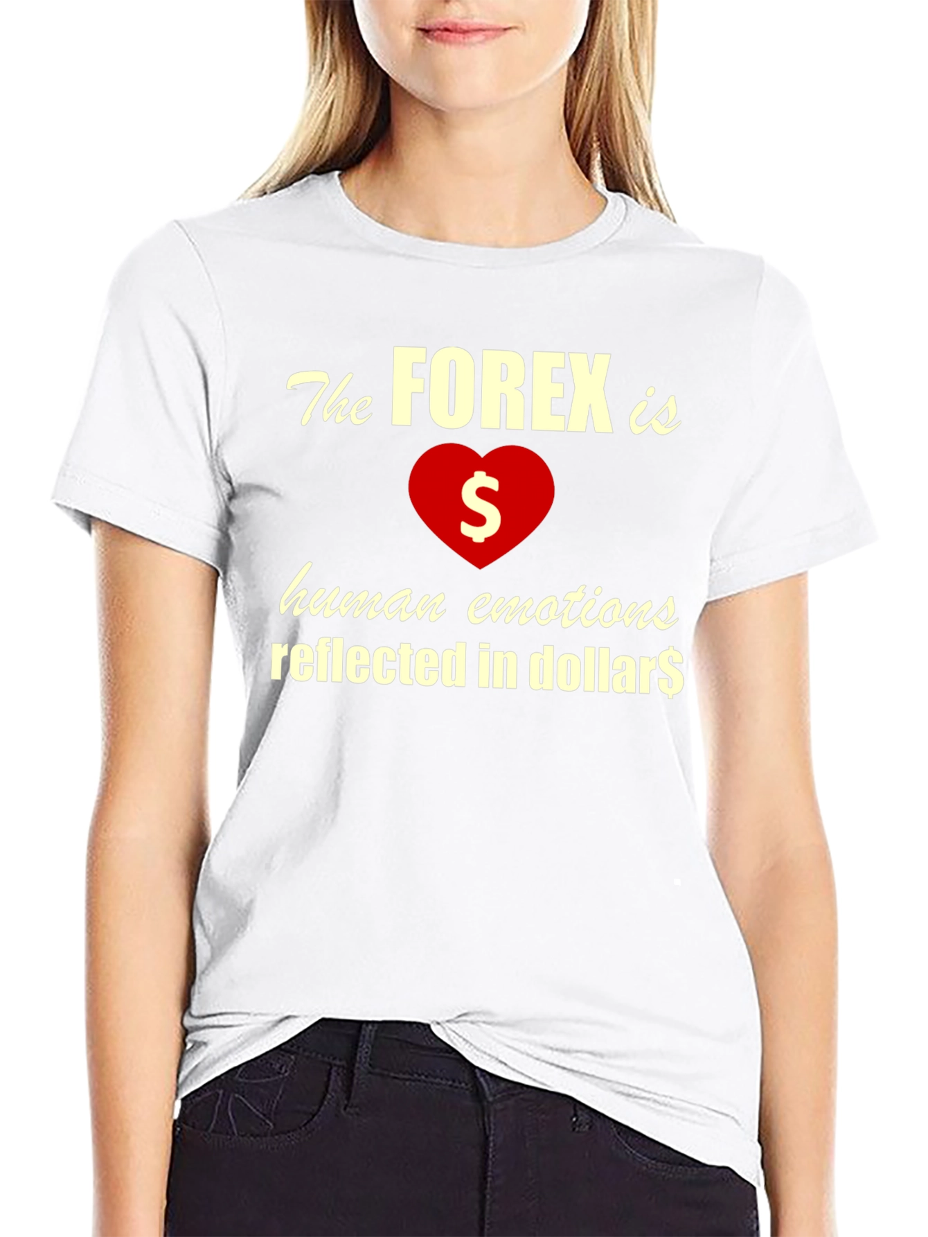 Forex Dollar Sign Heart T-Shirt - 9