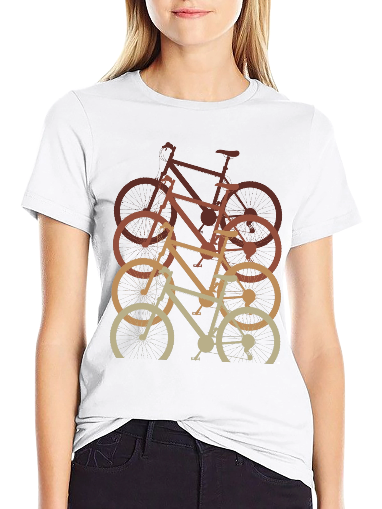 Black Retro Bike Graphic Tee - Stylish & Comfortable view 9