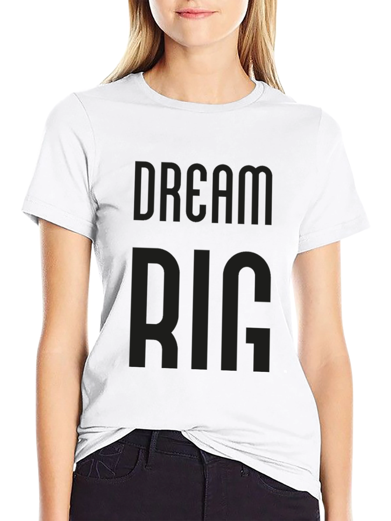 Black Dream Big Black T-Shirt view 9