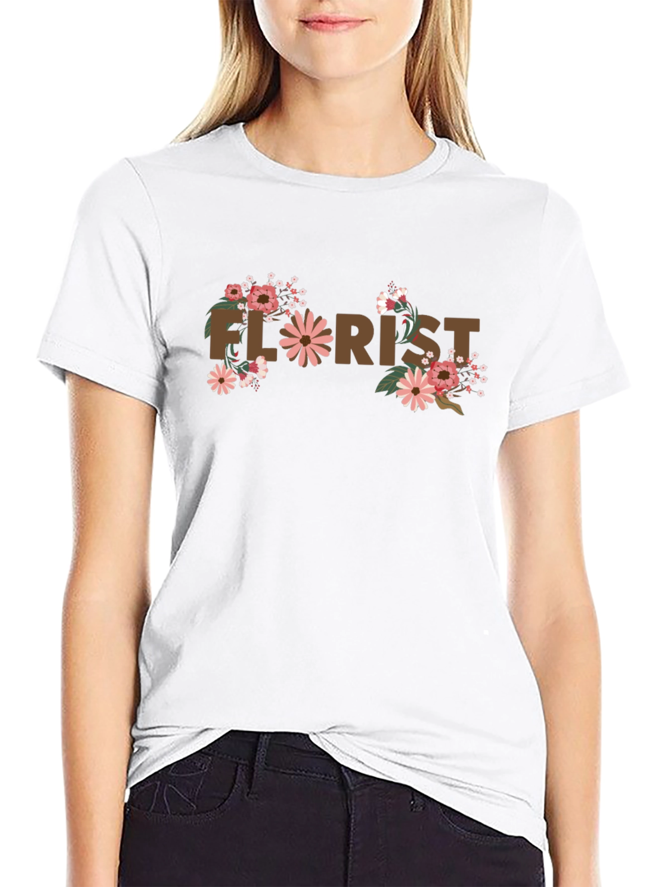 Floral Florist Graphic T-Shirt - 9
