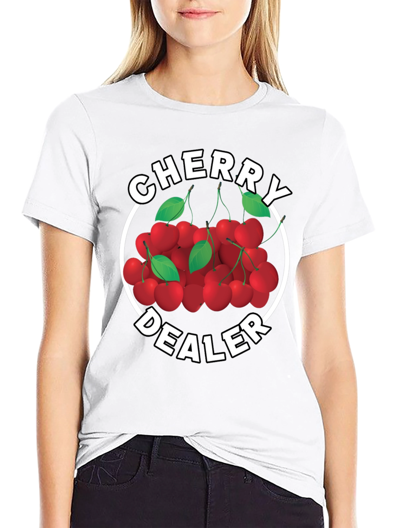 Black Cherry Dealer Graphic Tee - Premium Cotton Blend view 9