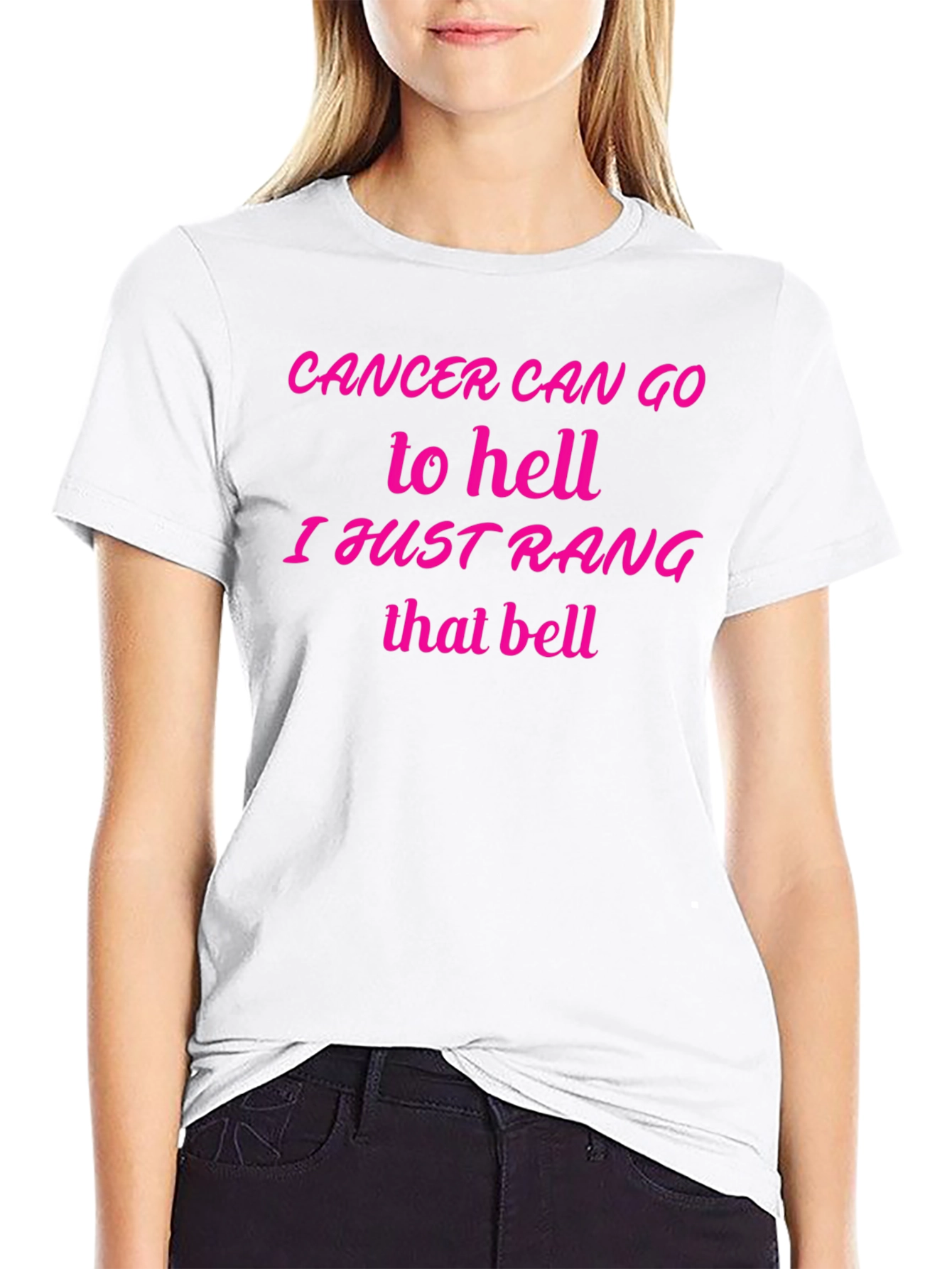 Cancer Can Go to Hell T-Shirt - 9