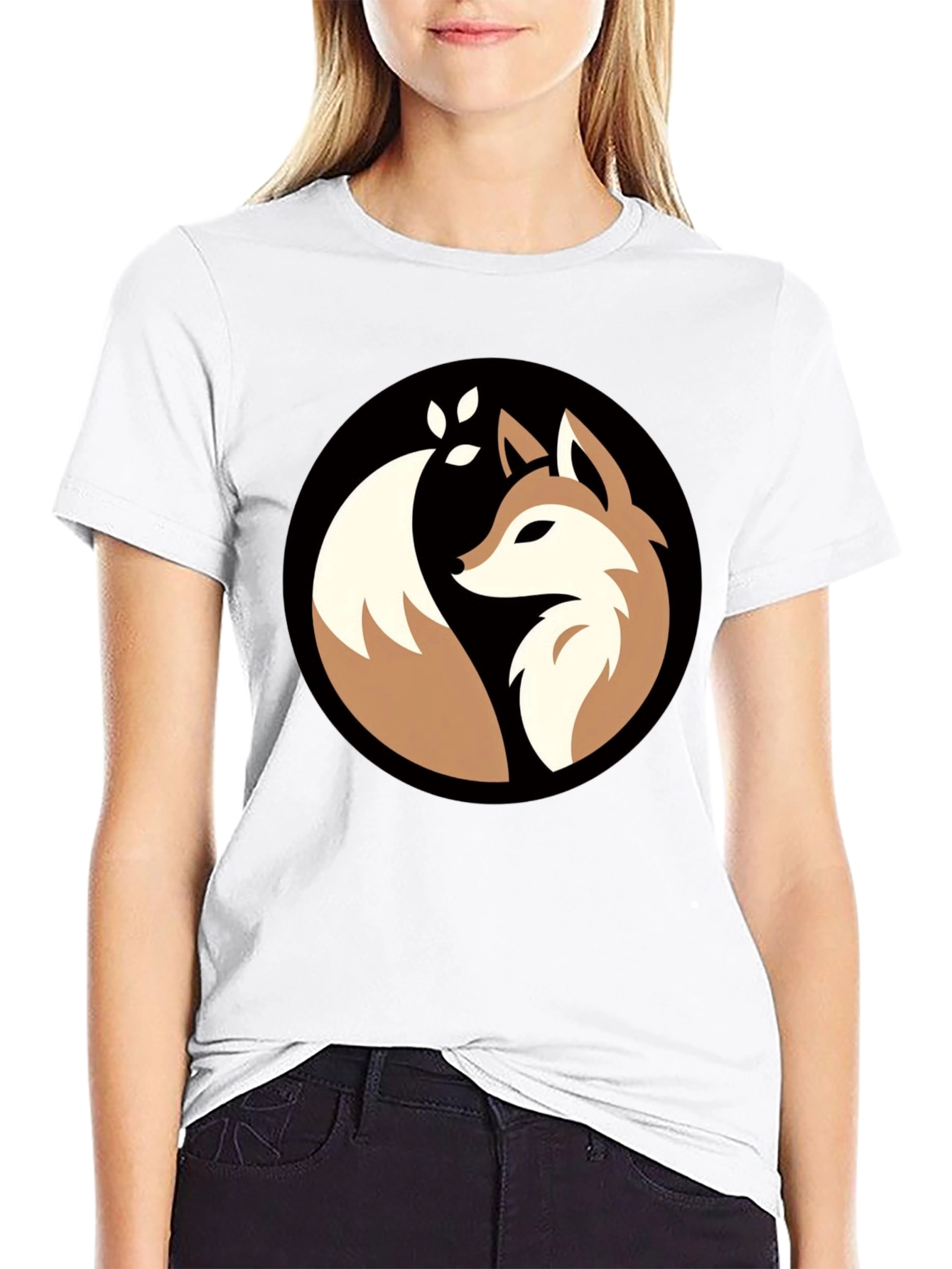 Black Fox Graphic Tee - Stylish & Unique Design view 9