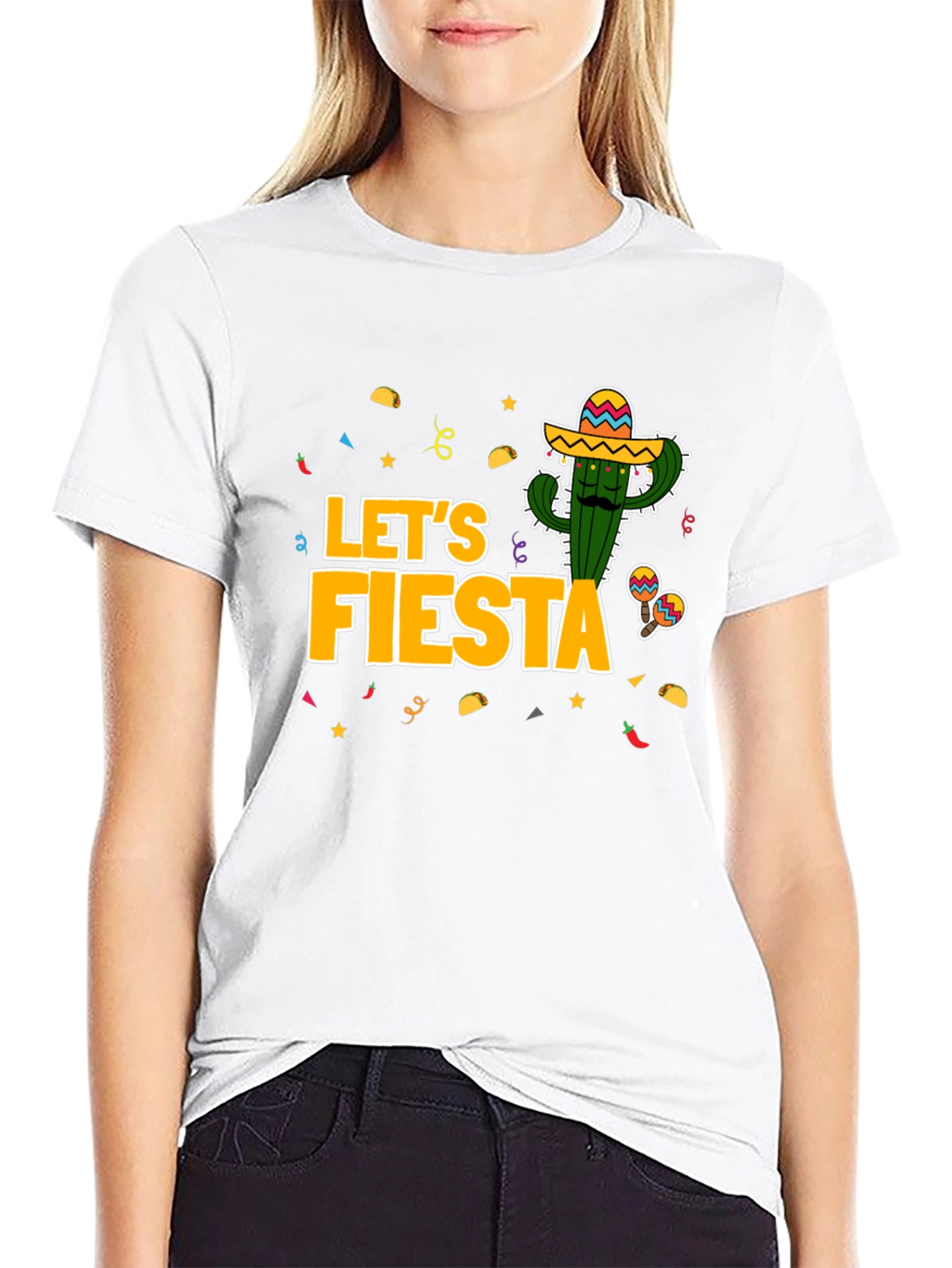 Let's Fiesta Graphic T-Shirt - 9
