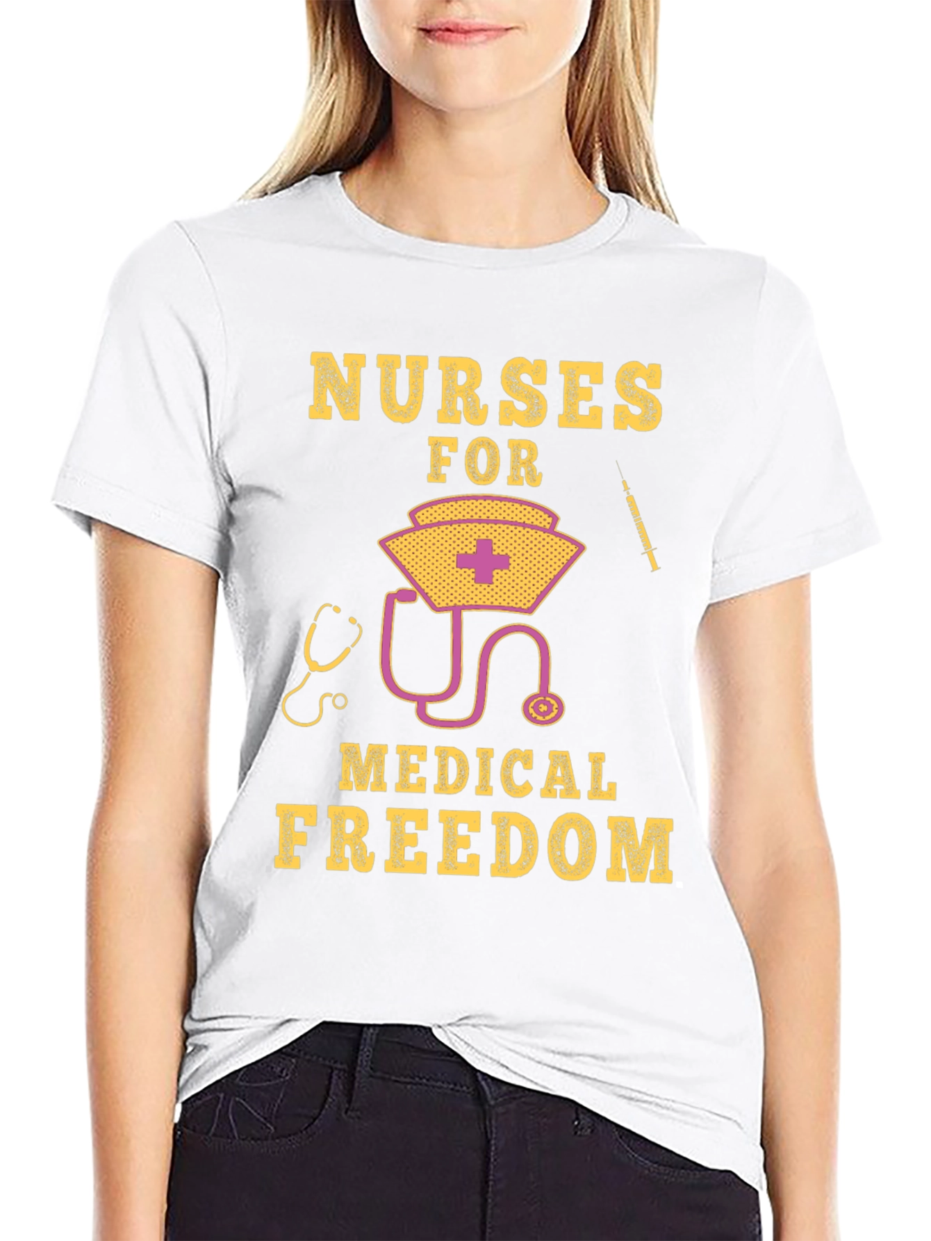 Nurses for Medical Freedom T-Shirt - 9