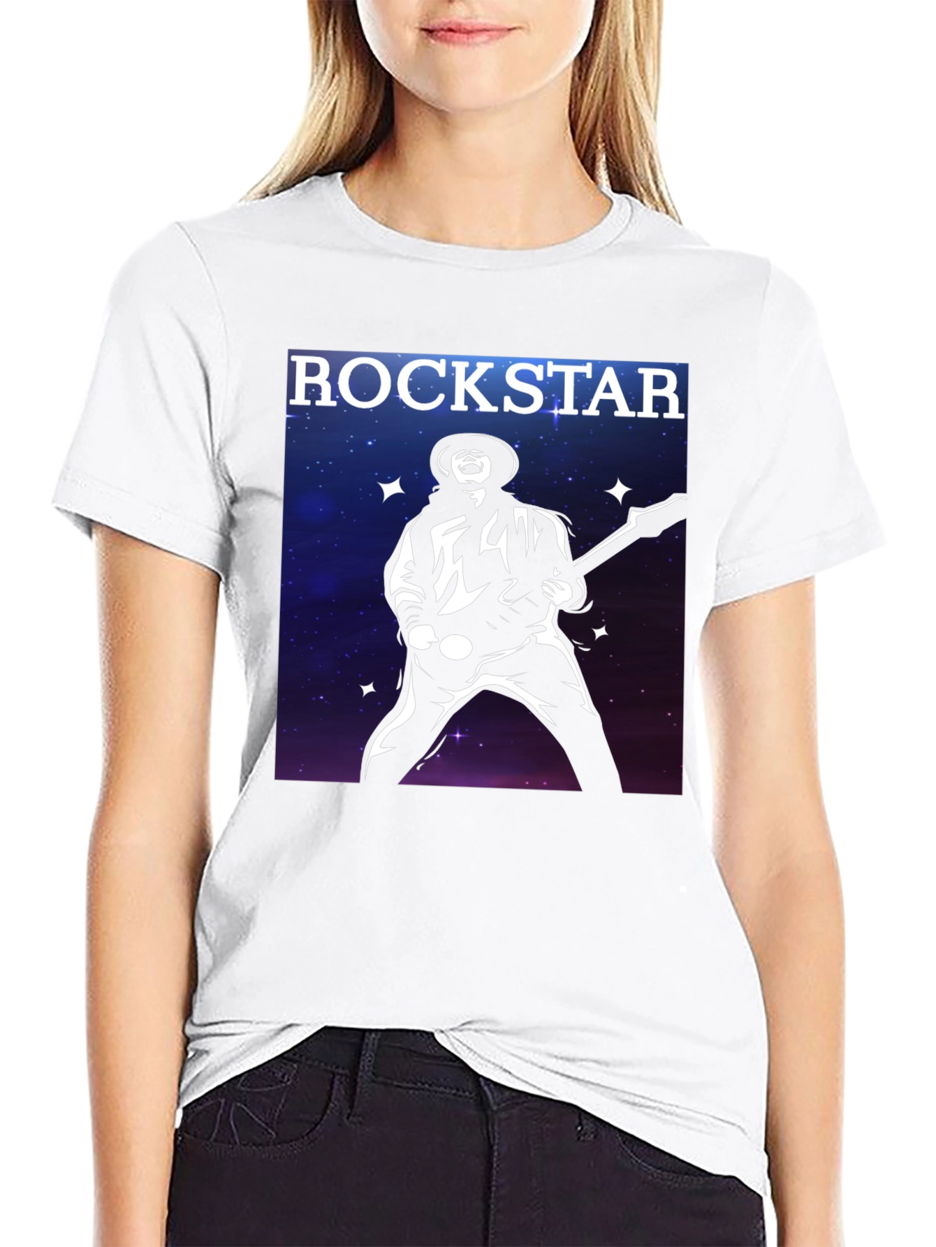 Rockstar Guitarist Black T-Shirt - 9