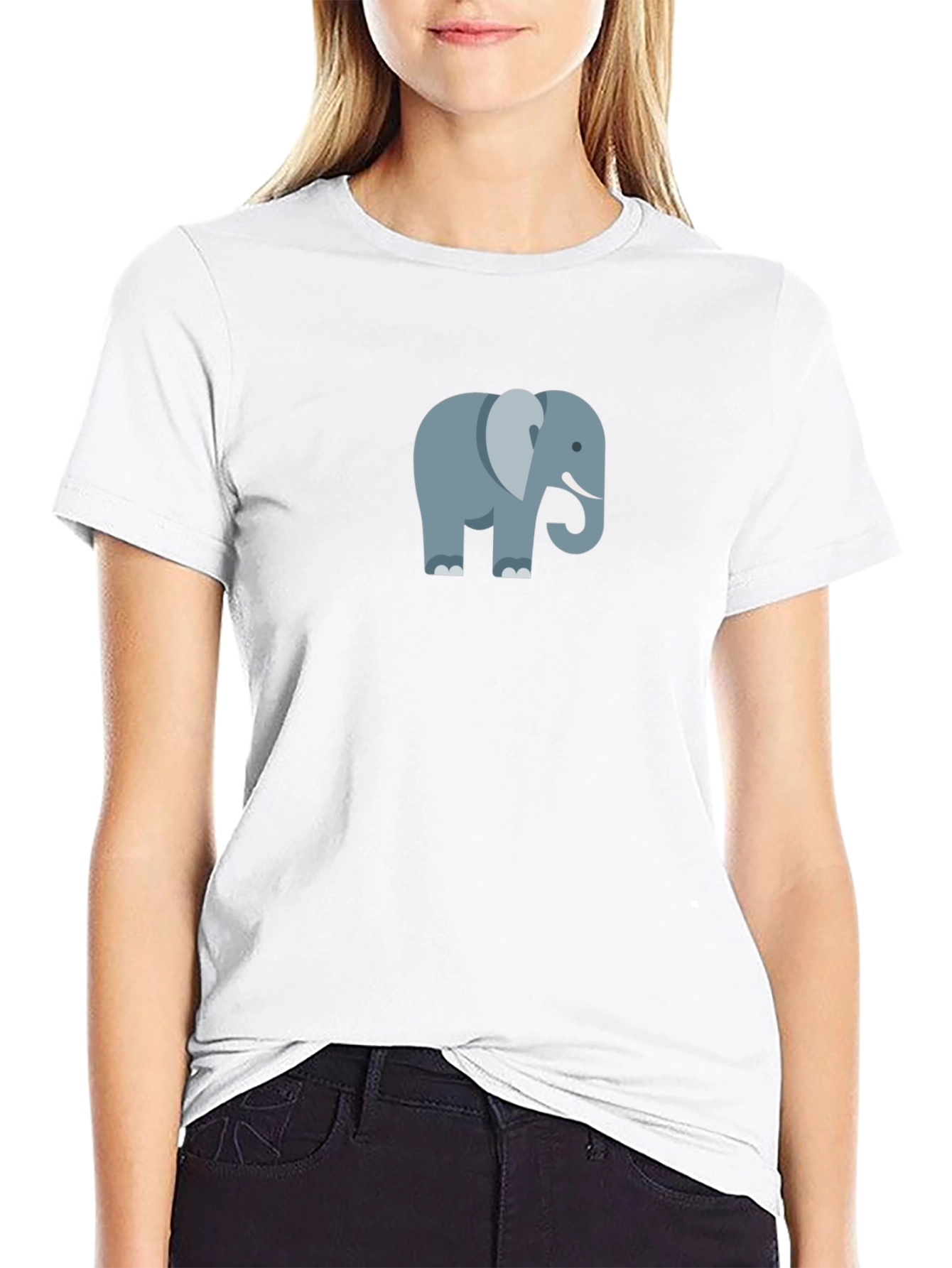 Black Elephant Graphic Tee - Casual Comfort view 9