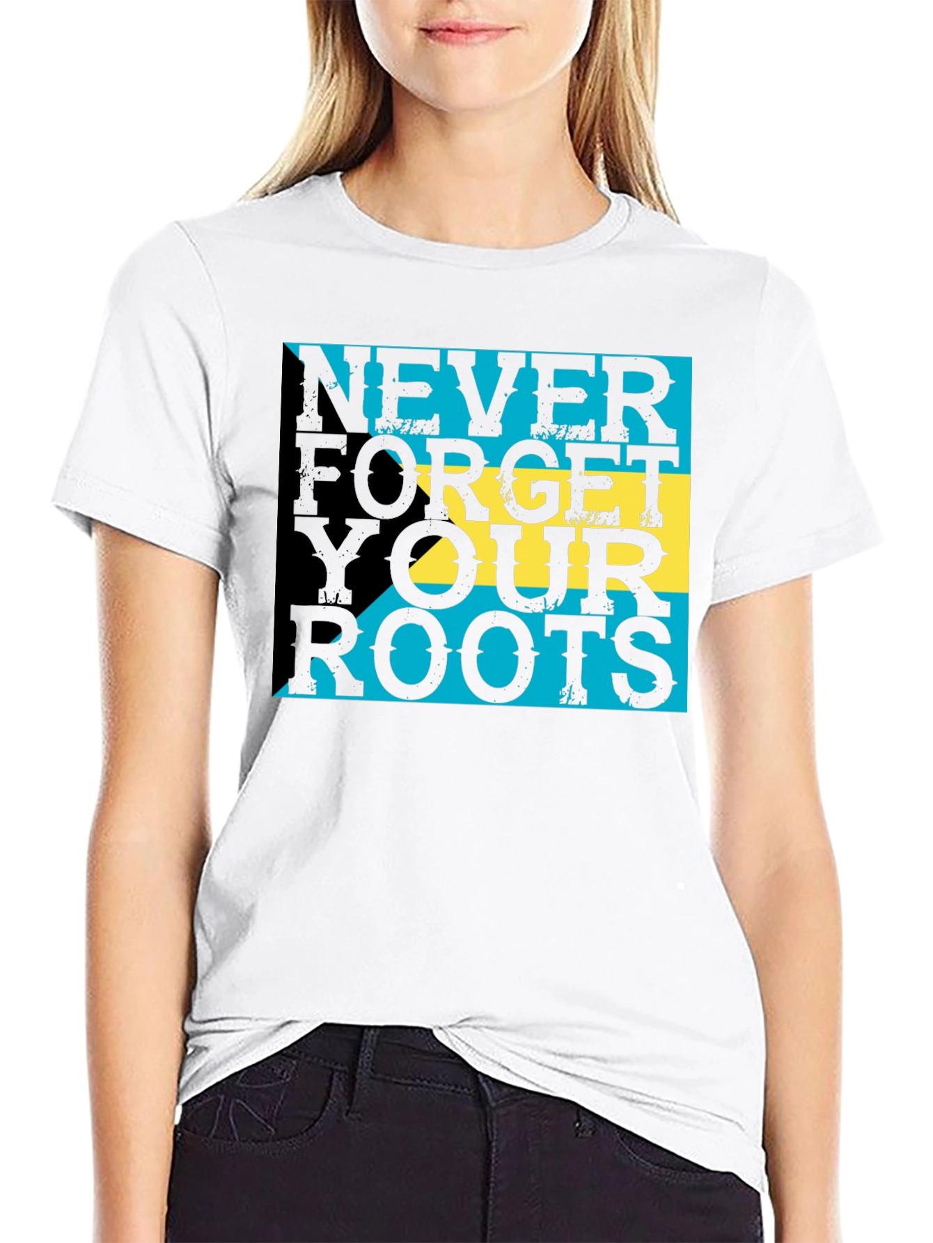 Bahamas Pride T-Shirt - Never Forget Your Roots - 9