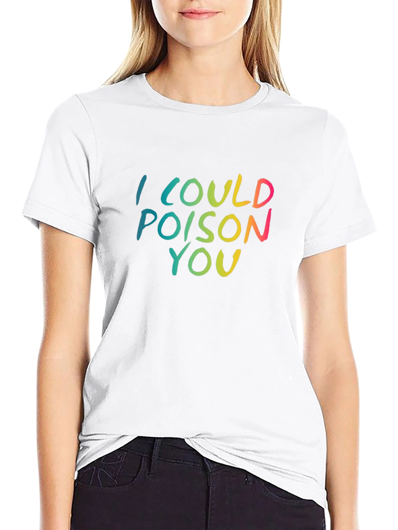 I Could Poison You Graphic Tee - Black - 9