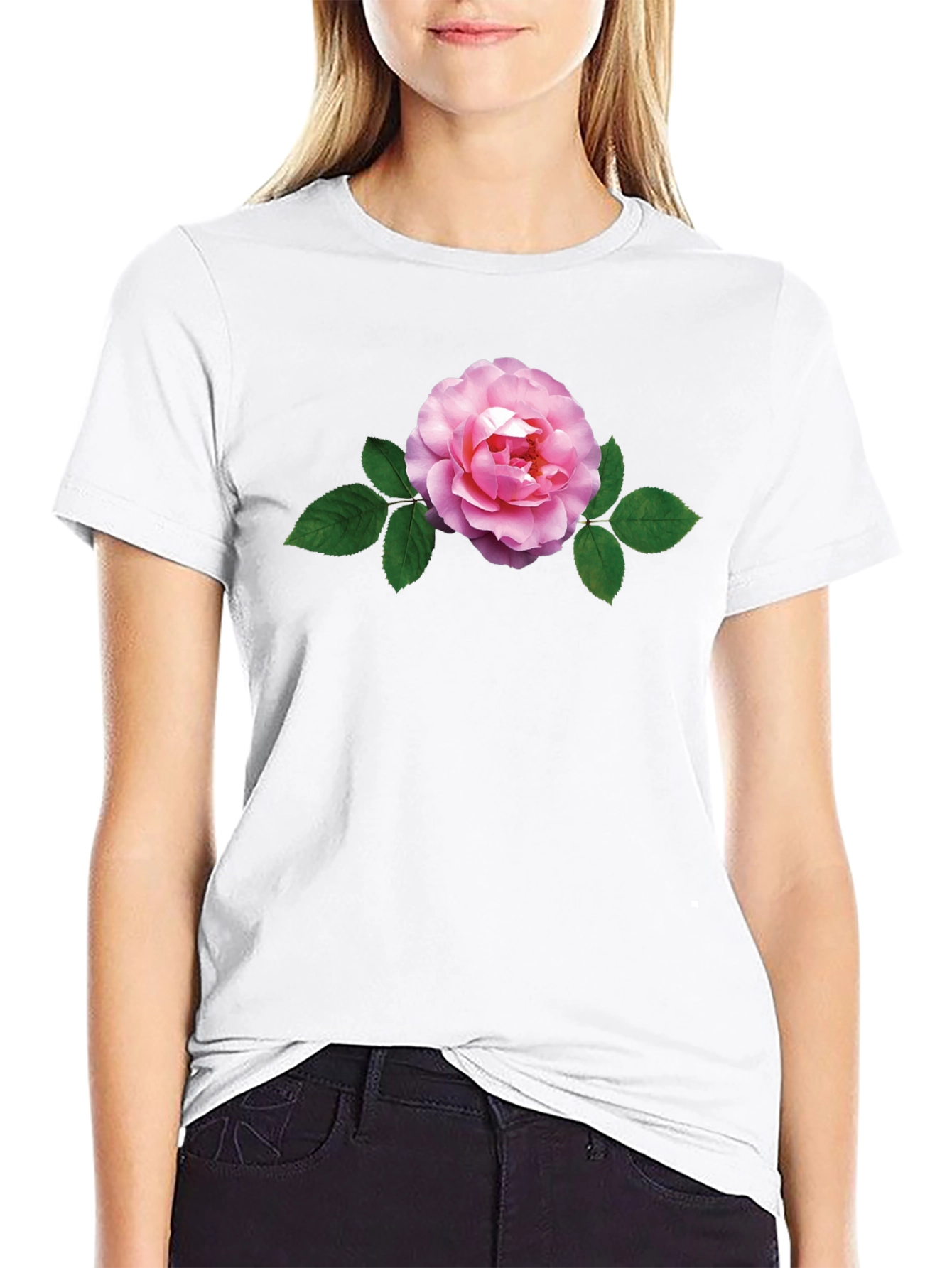 Black Rose Graphic T-Shirt view 9