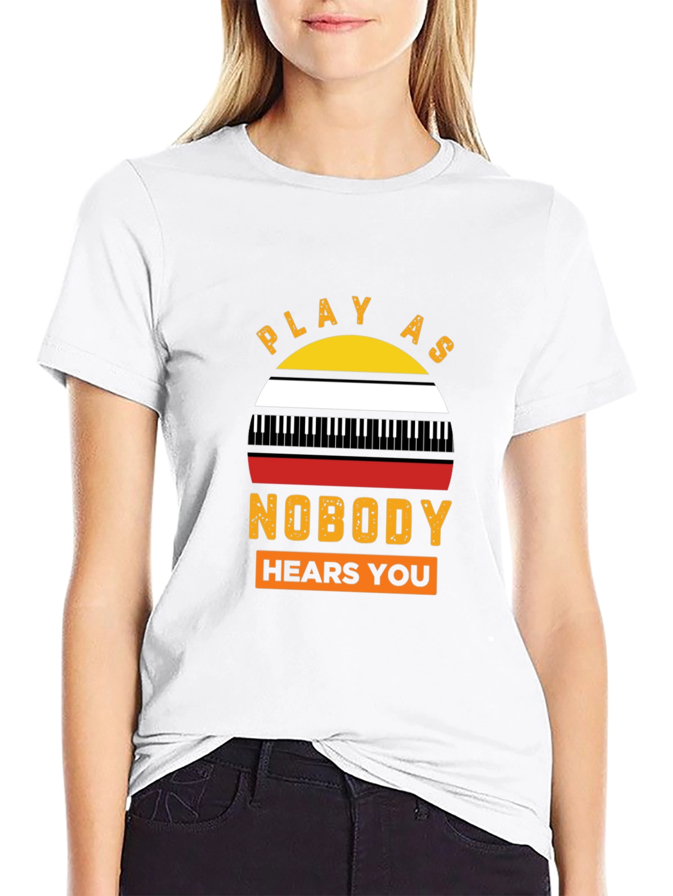 Play as Nobody Hears You Graphic T-Shirt - 9