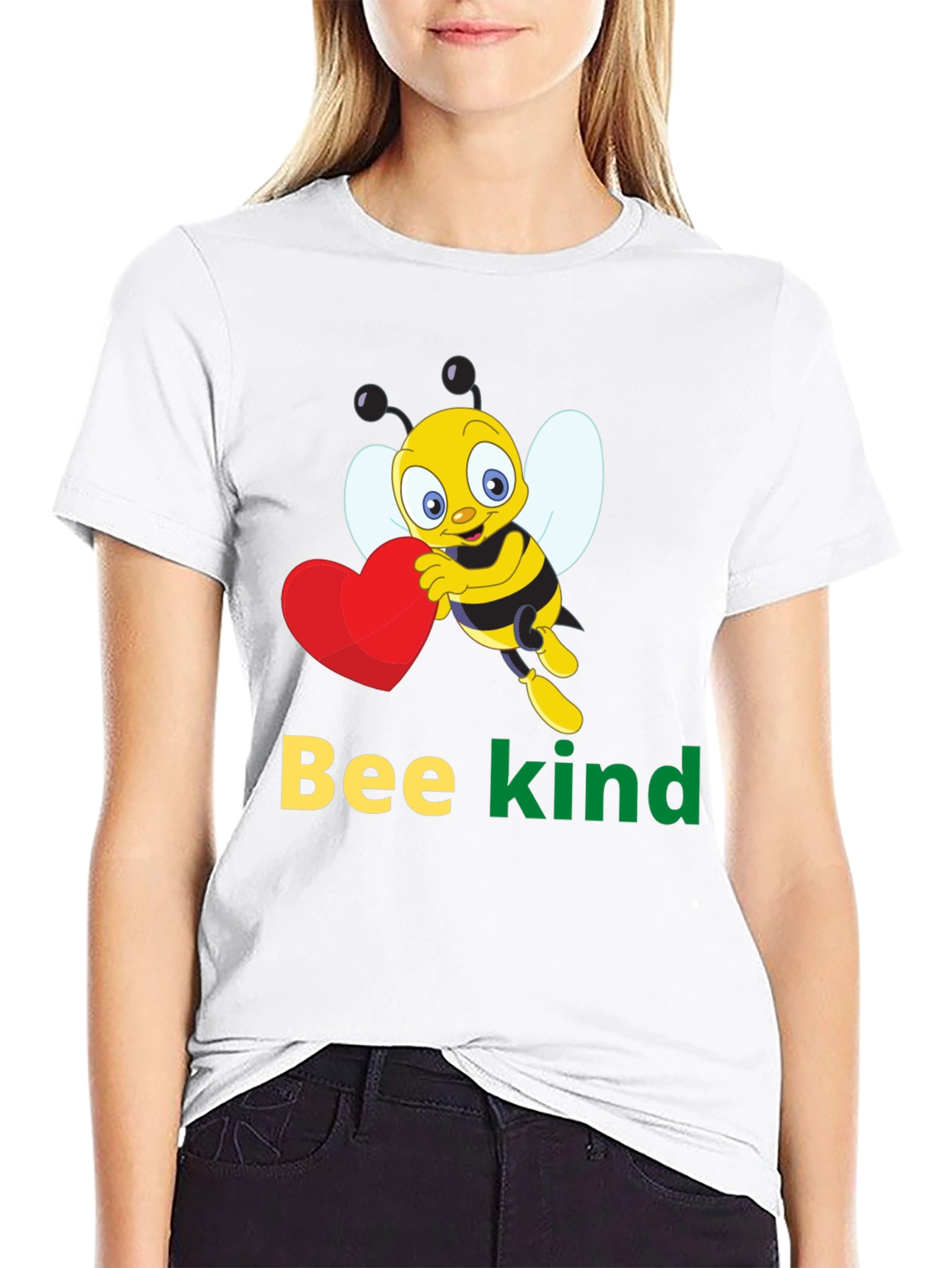 Black Bee Kind Graphic T-Shirt view 9