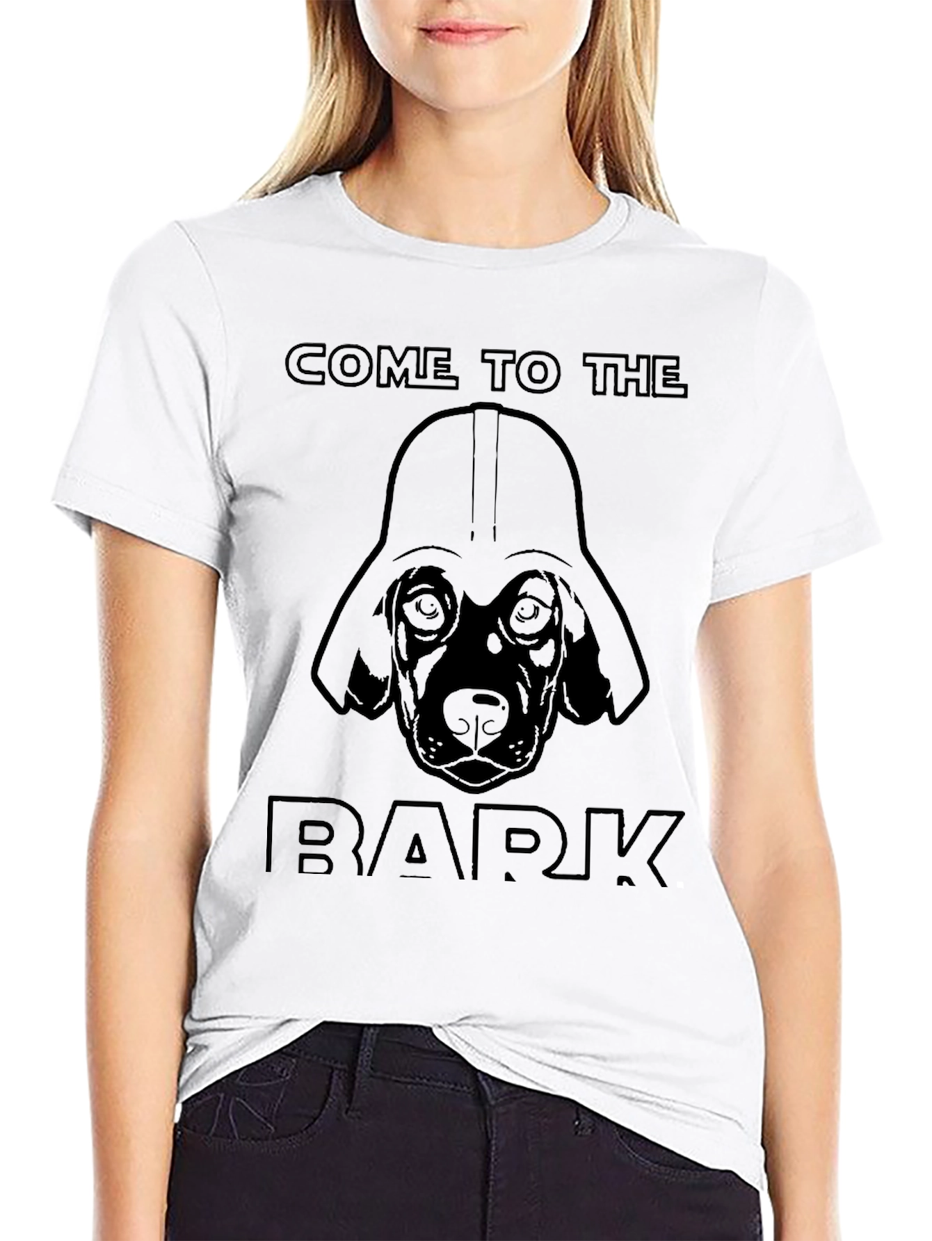 Black Come to the Bark Black T-Shirt view 9