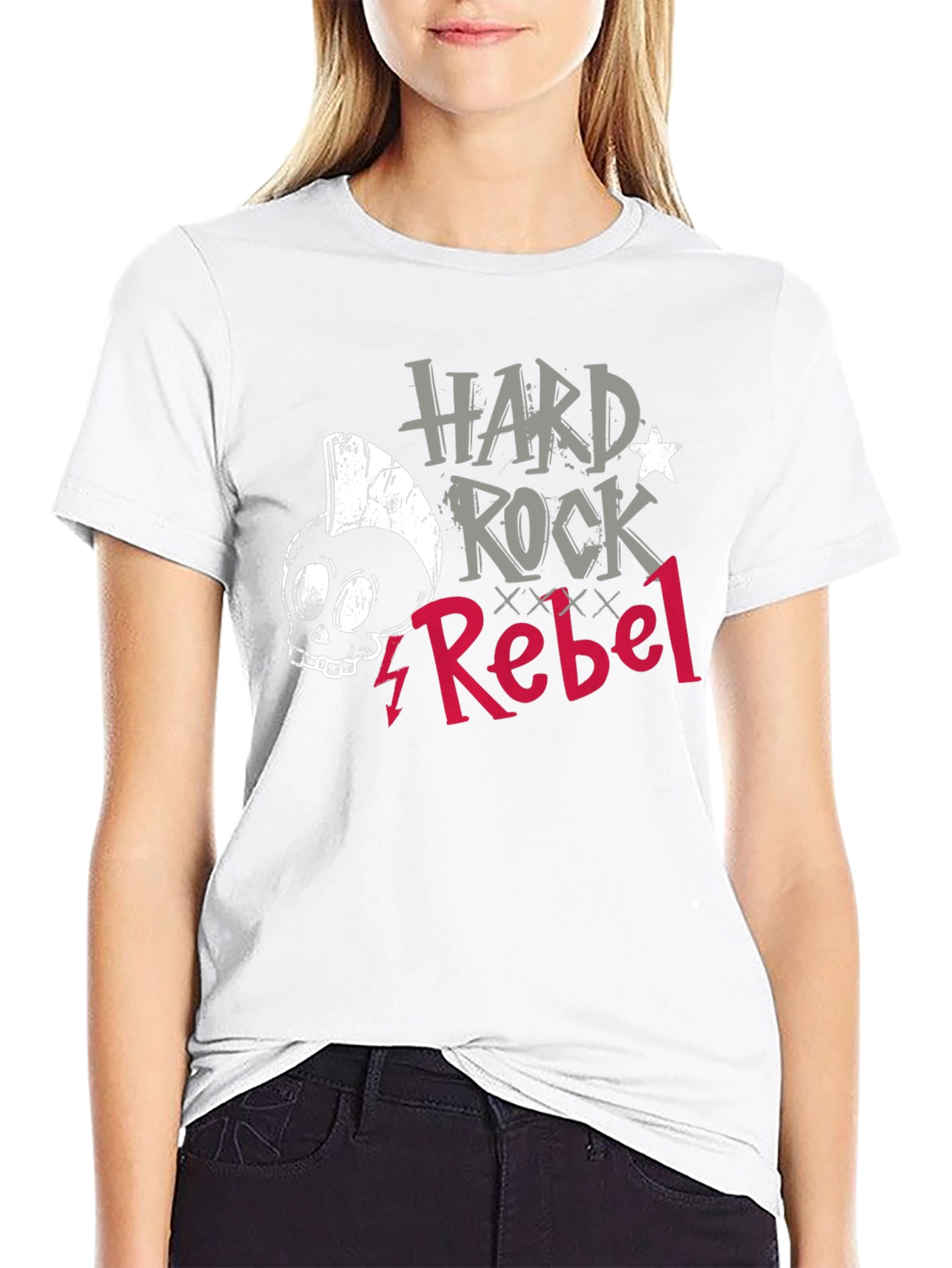 Black Hard Rock Rebel Graphic Black T-Shirt view 9