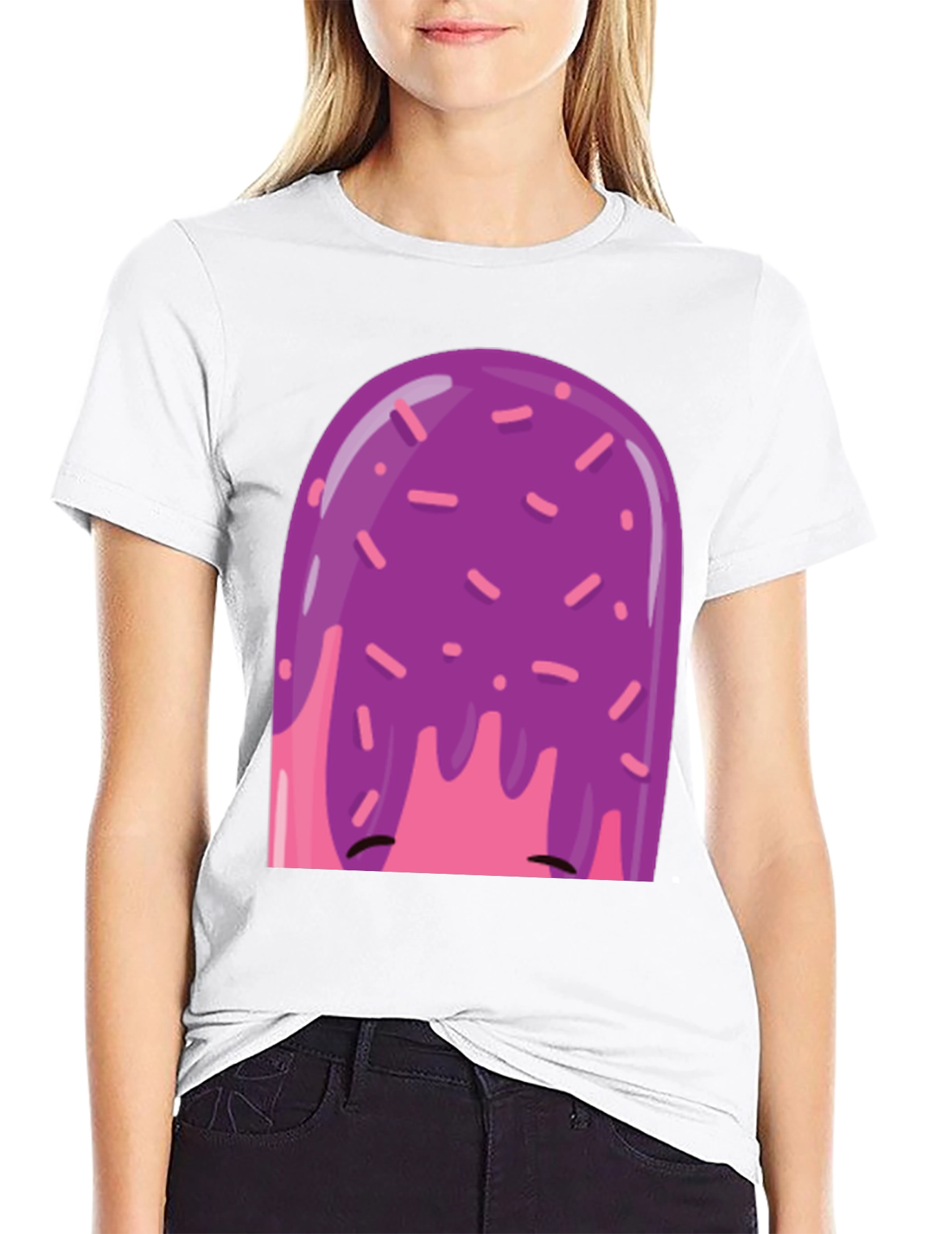 Black Funky Popsicle Graphic Tee view 9
