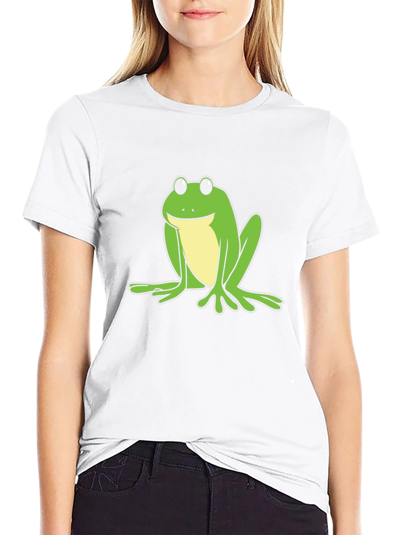 Black Frog Graphic Black T-Shirt view 9