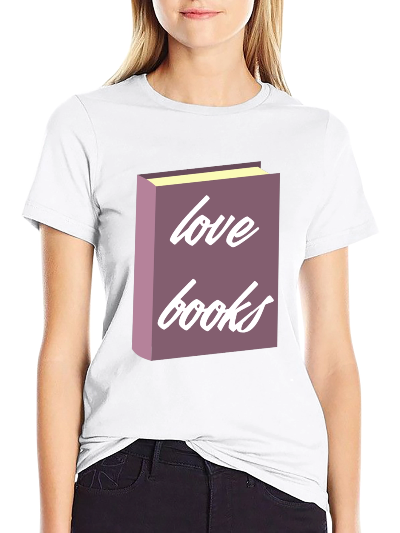 Black Love Books Graphic Tee - Book Lover Shirt view 9